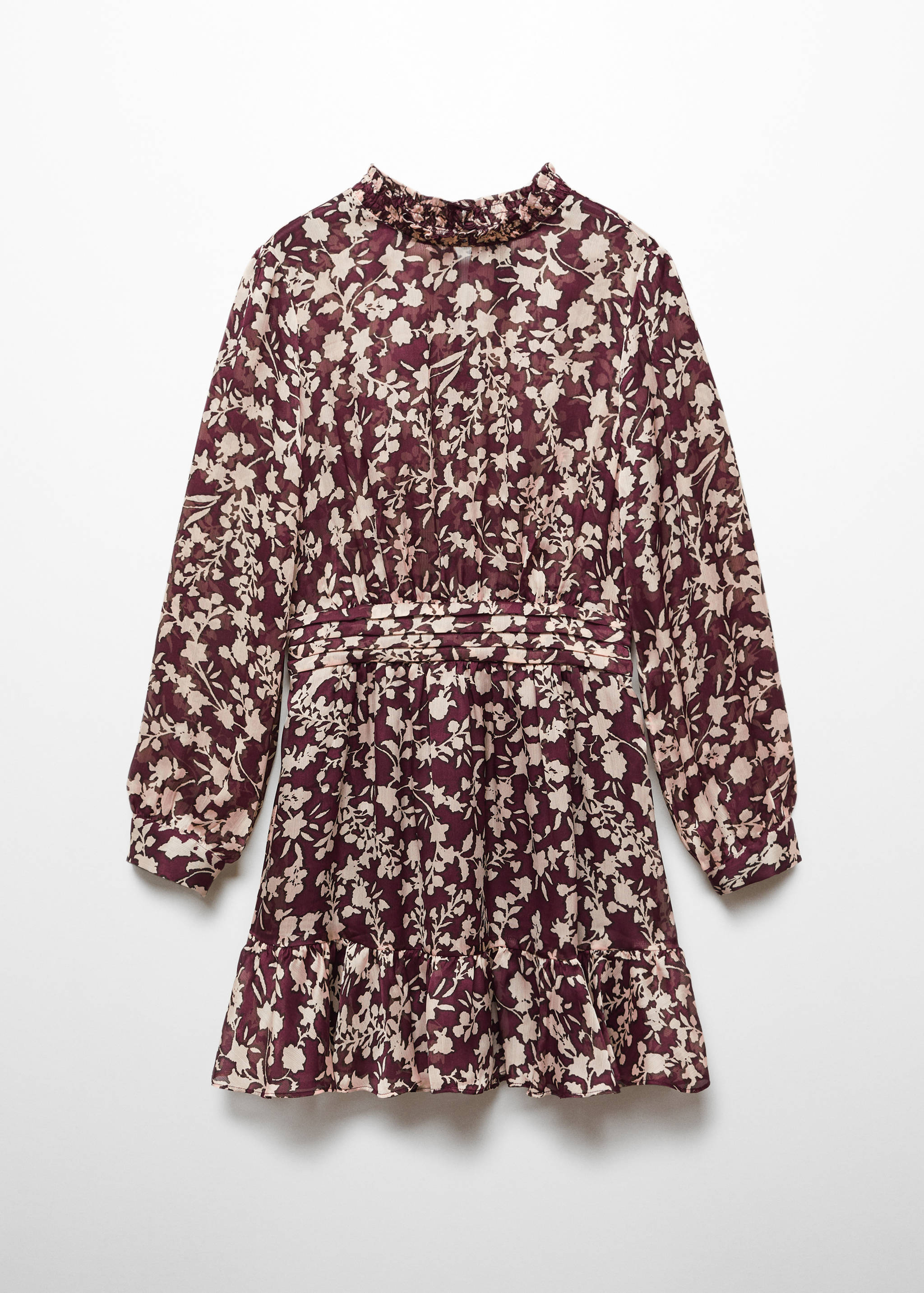 Vestido fluido com estampado floral - Artigo sem modelo