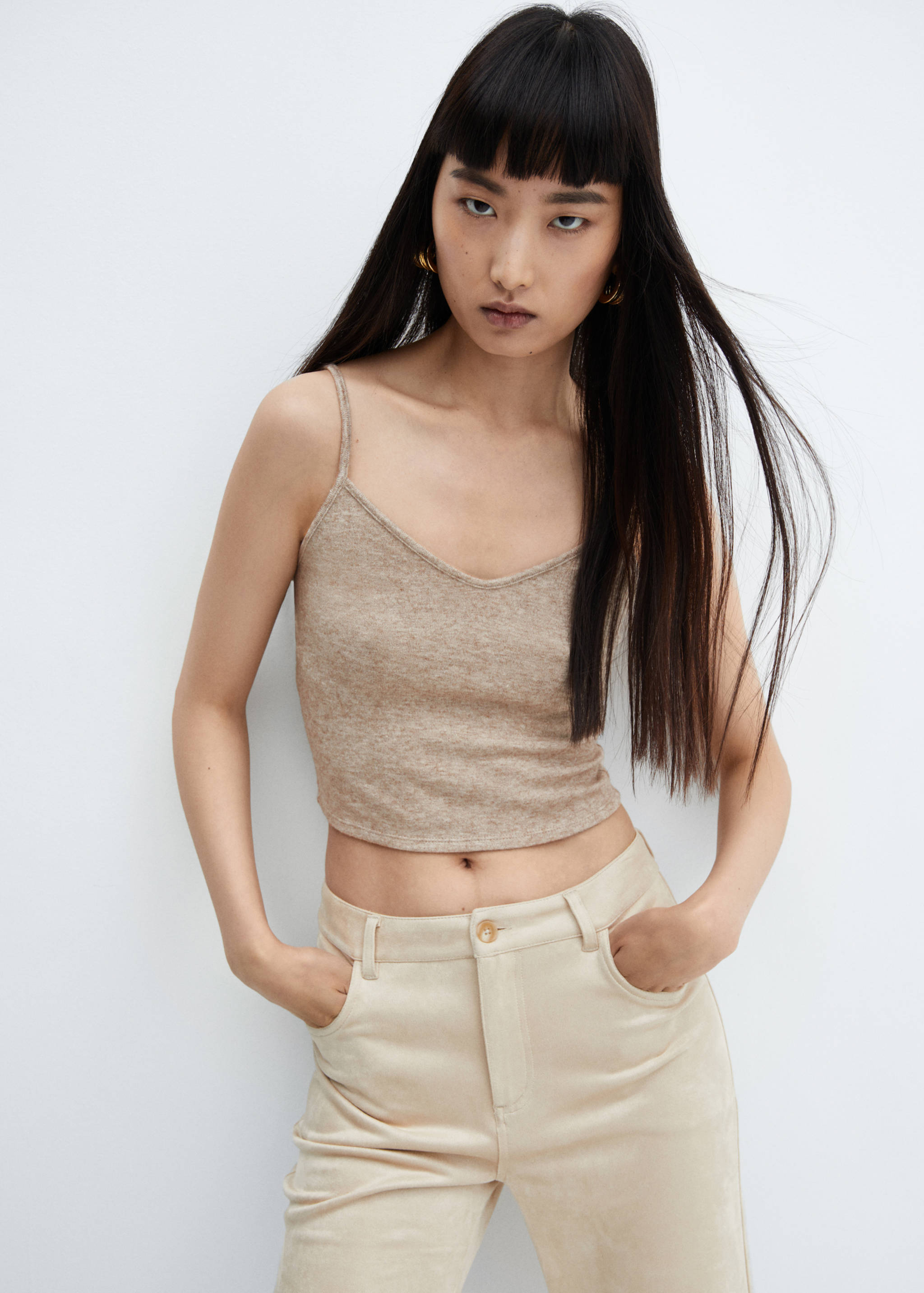 Vékony pántos top - Felezősík