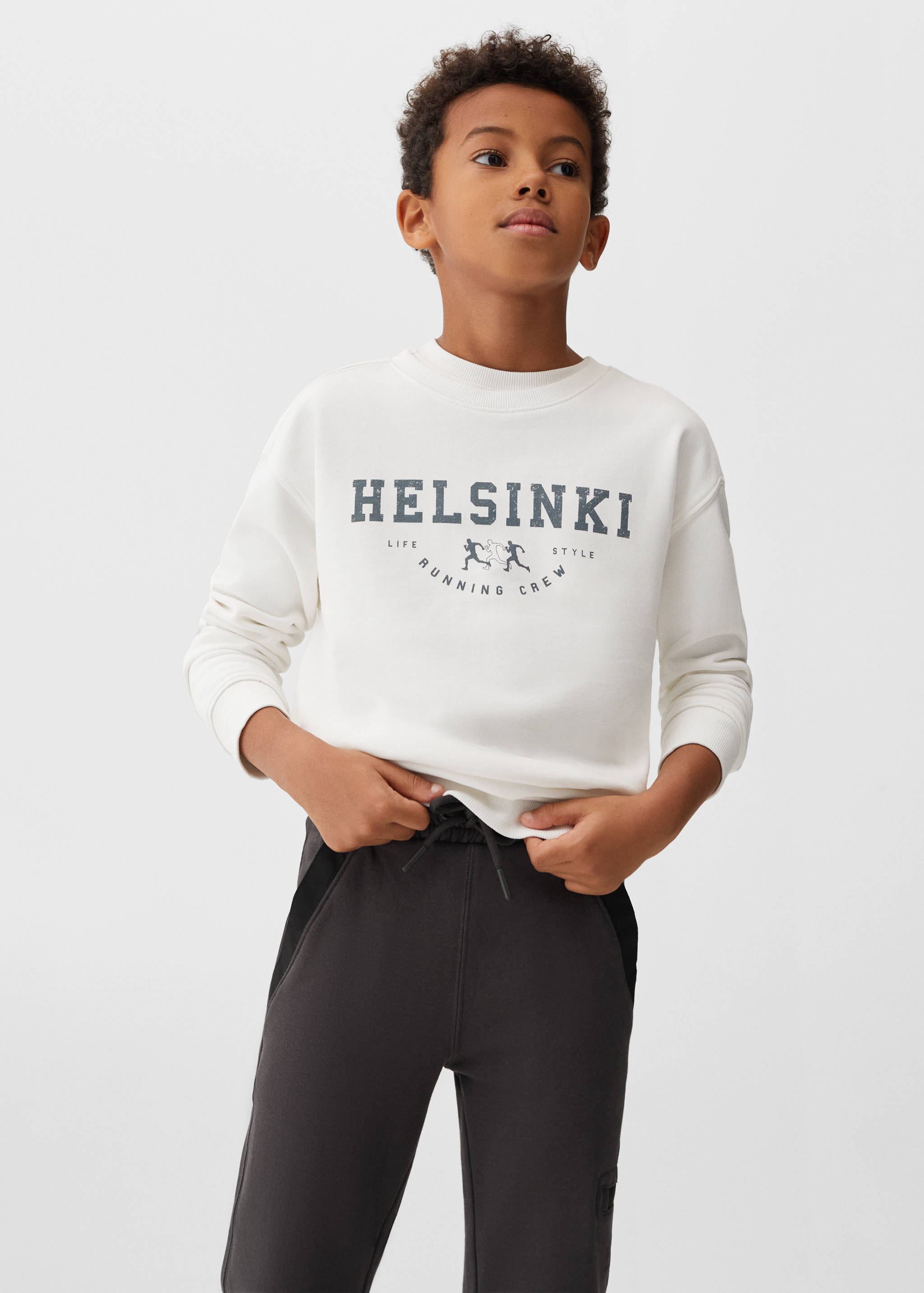 Pantalon jogger coton - Plan moyen