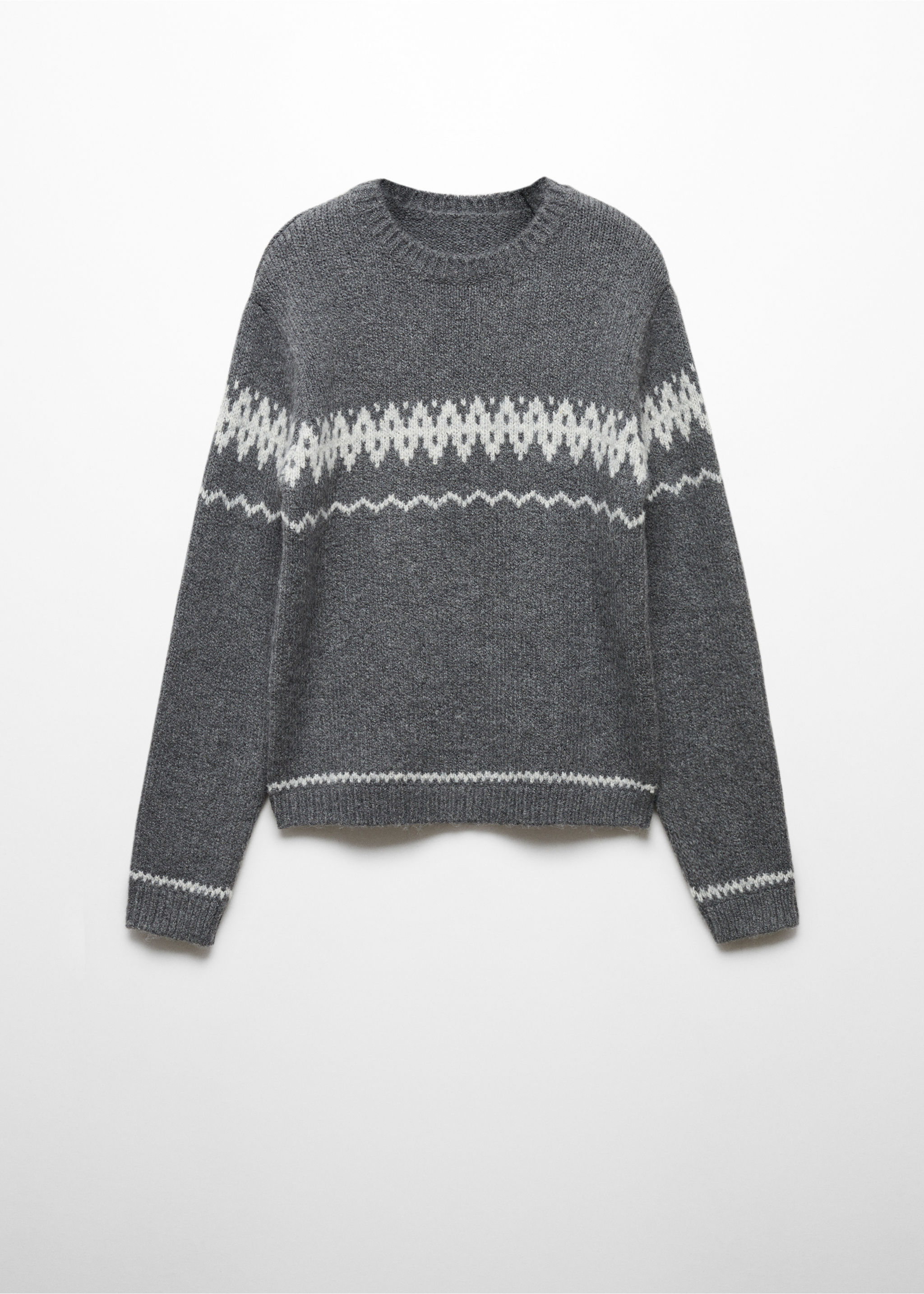 Pull-over jaspé coton - Article sans modèle