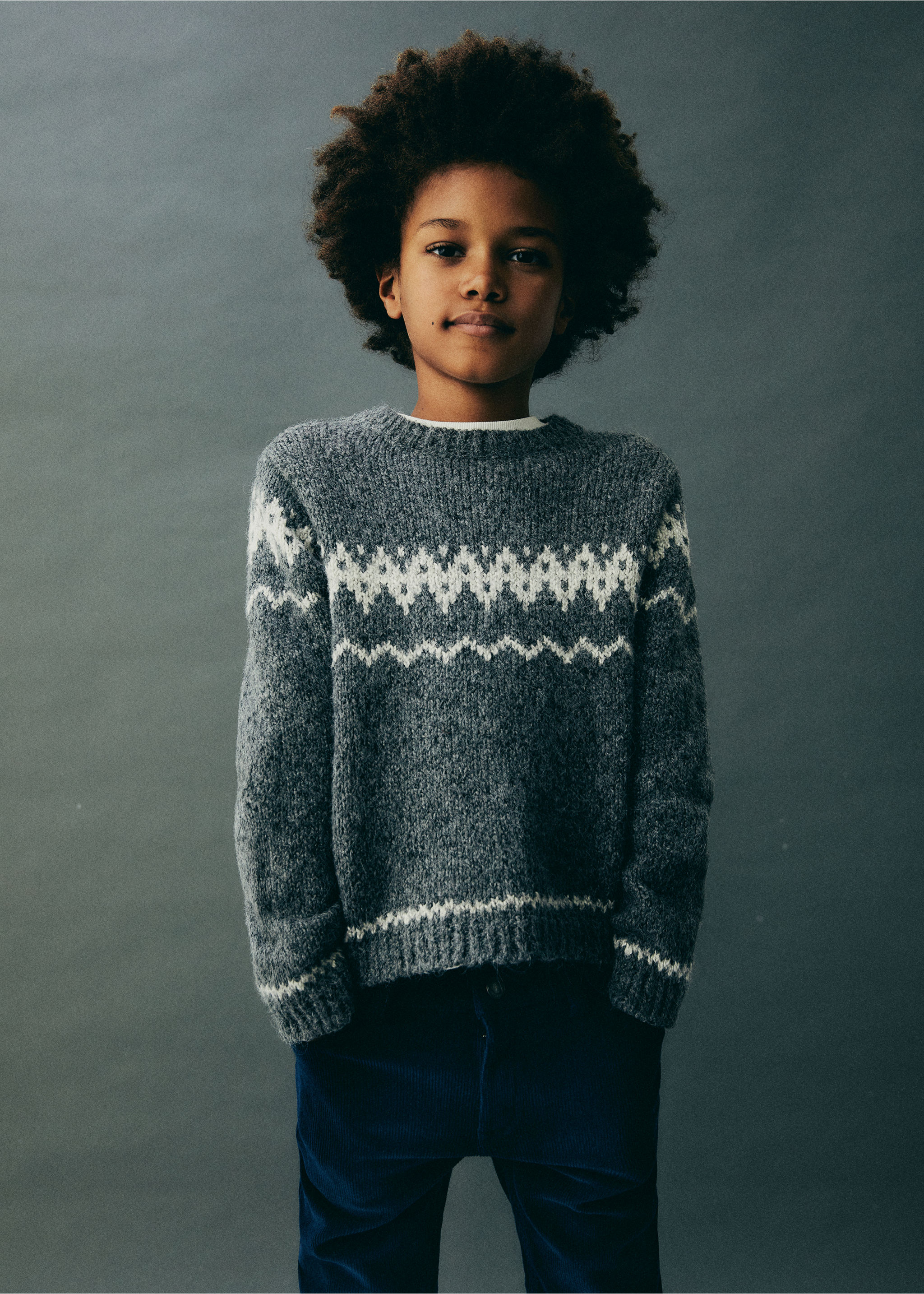 Pull-over jaspé coton - Détail de l'article 5