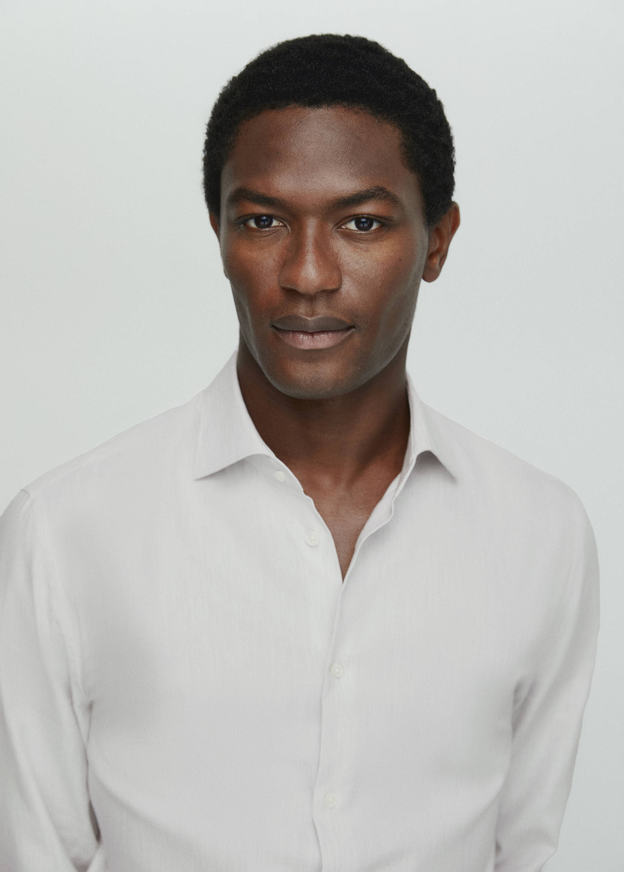 Strukturirana košulja od 100 % pamuka - Detalji artikla 1