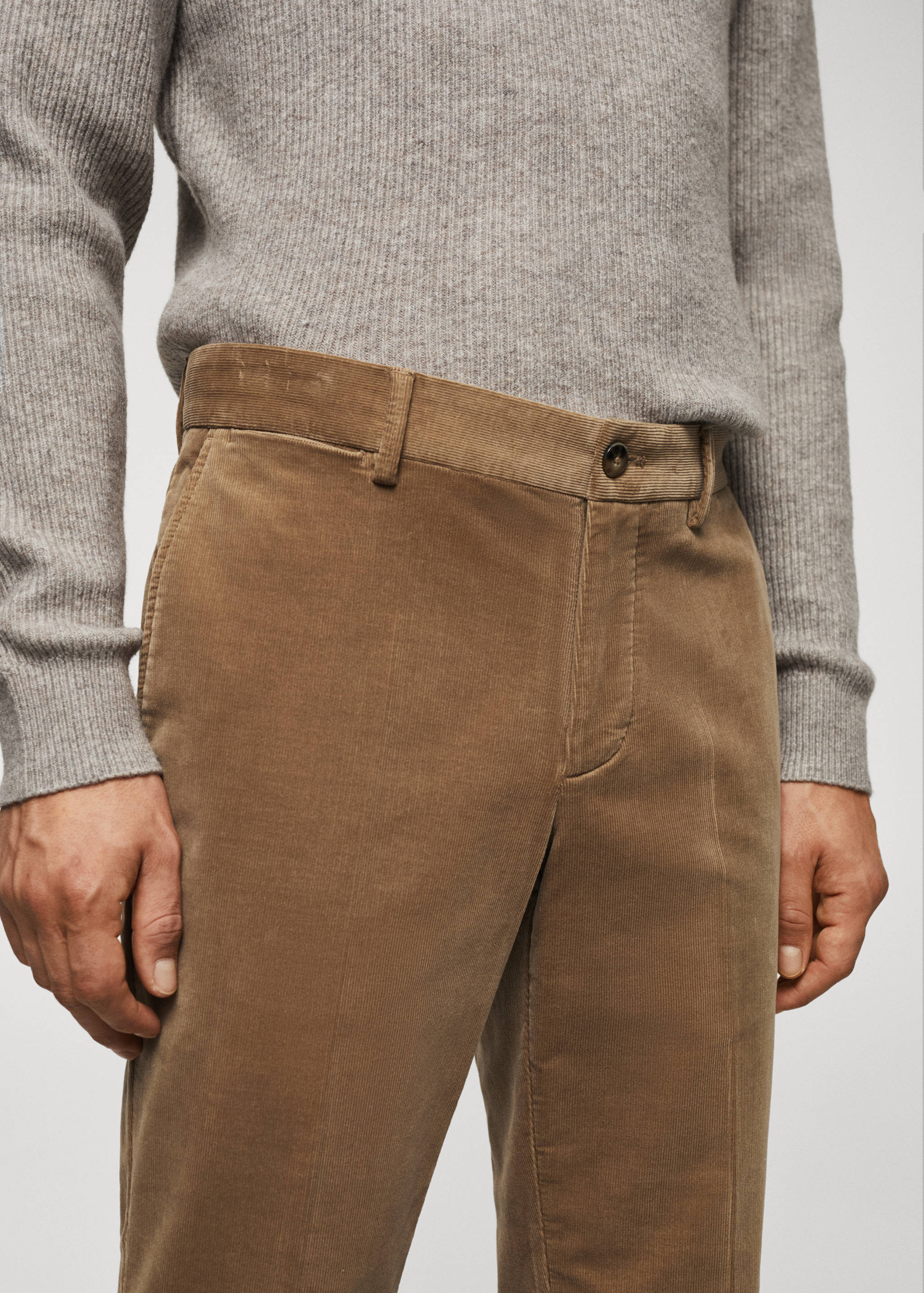 Slim Fit-Feincordhose - Detail des Artikels 1