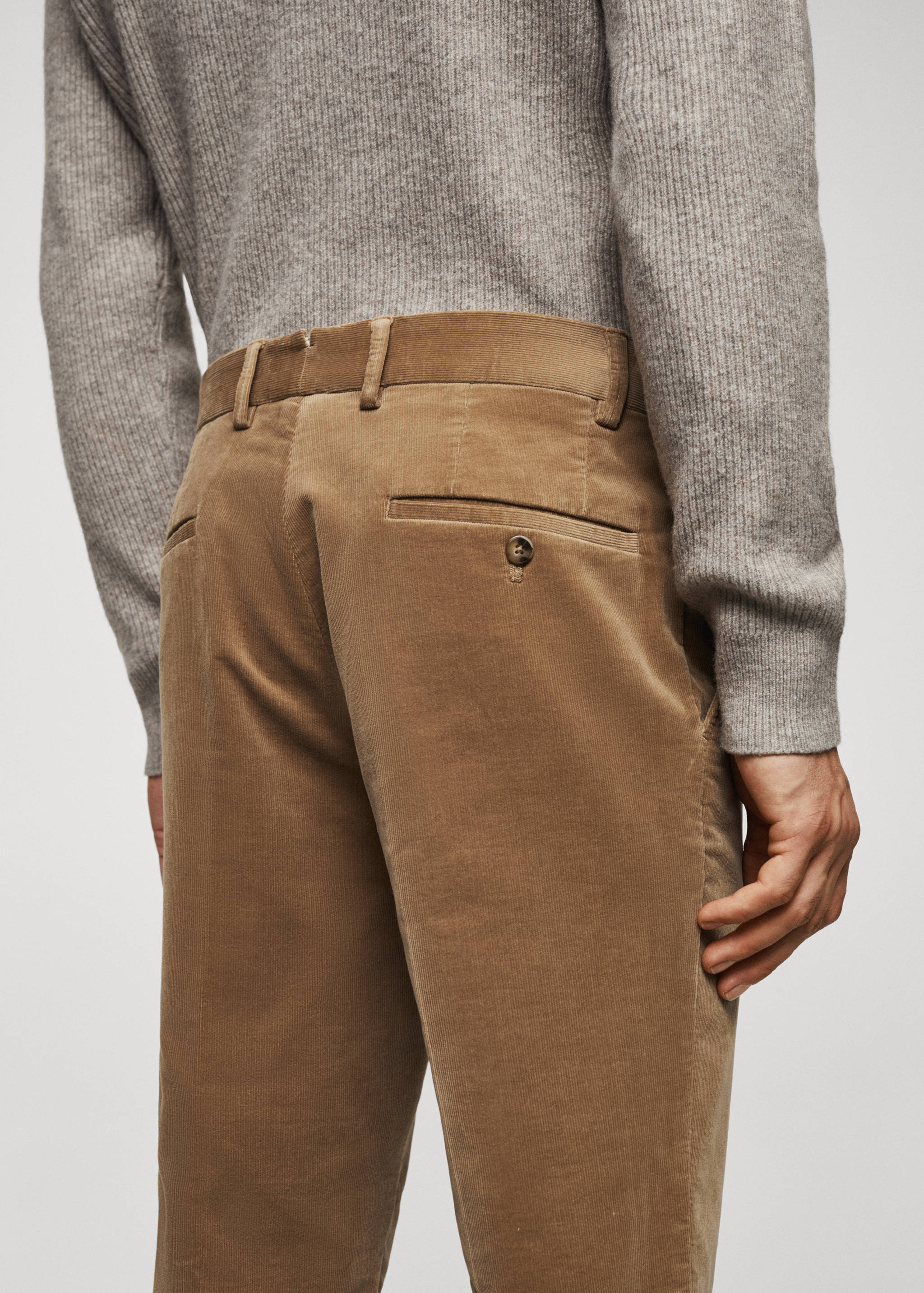 Slim Fit-Feincordhose - Detail des Artikels 4