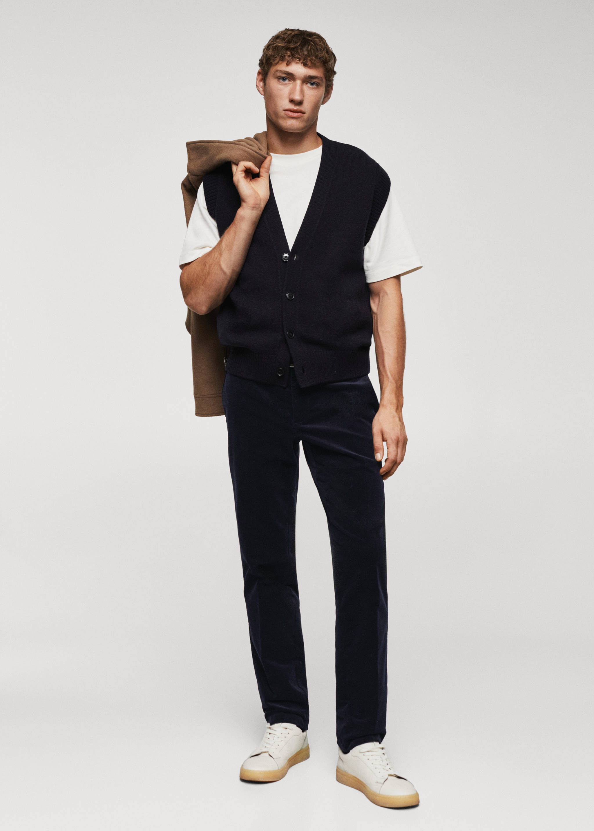 Slim Fit-Feincordhose - Allgemeine Ansicht