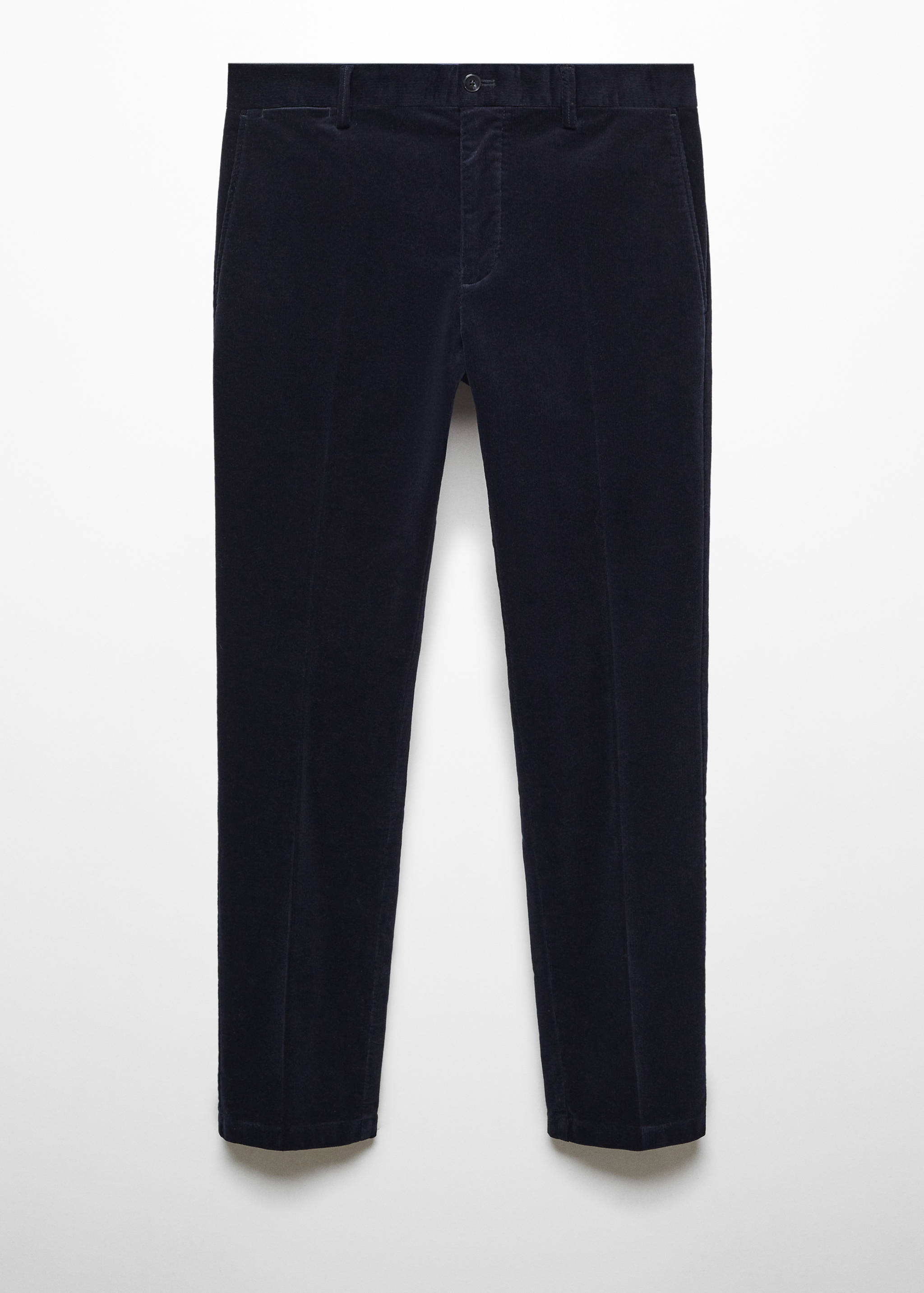 Slim-fit micro-corduroy pants - Article without model