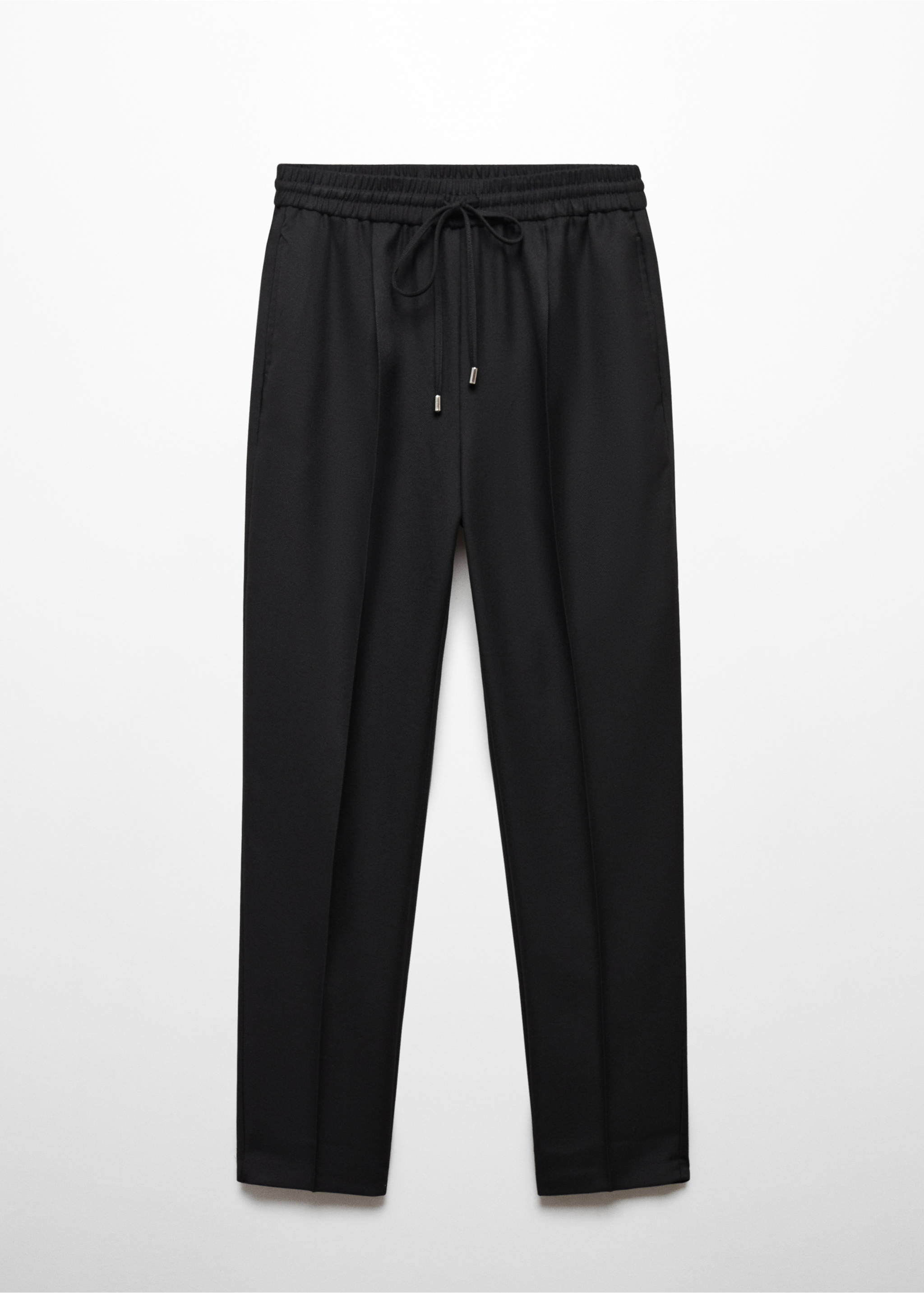 Flowy jogger trousers - Article without model, Black. Ref: 57038277-00.