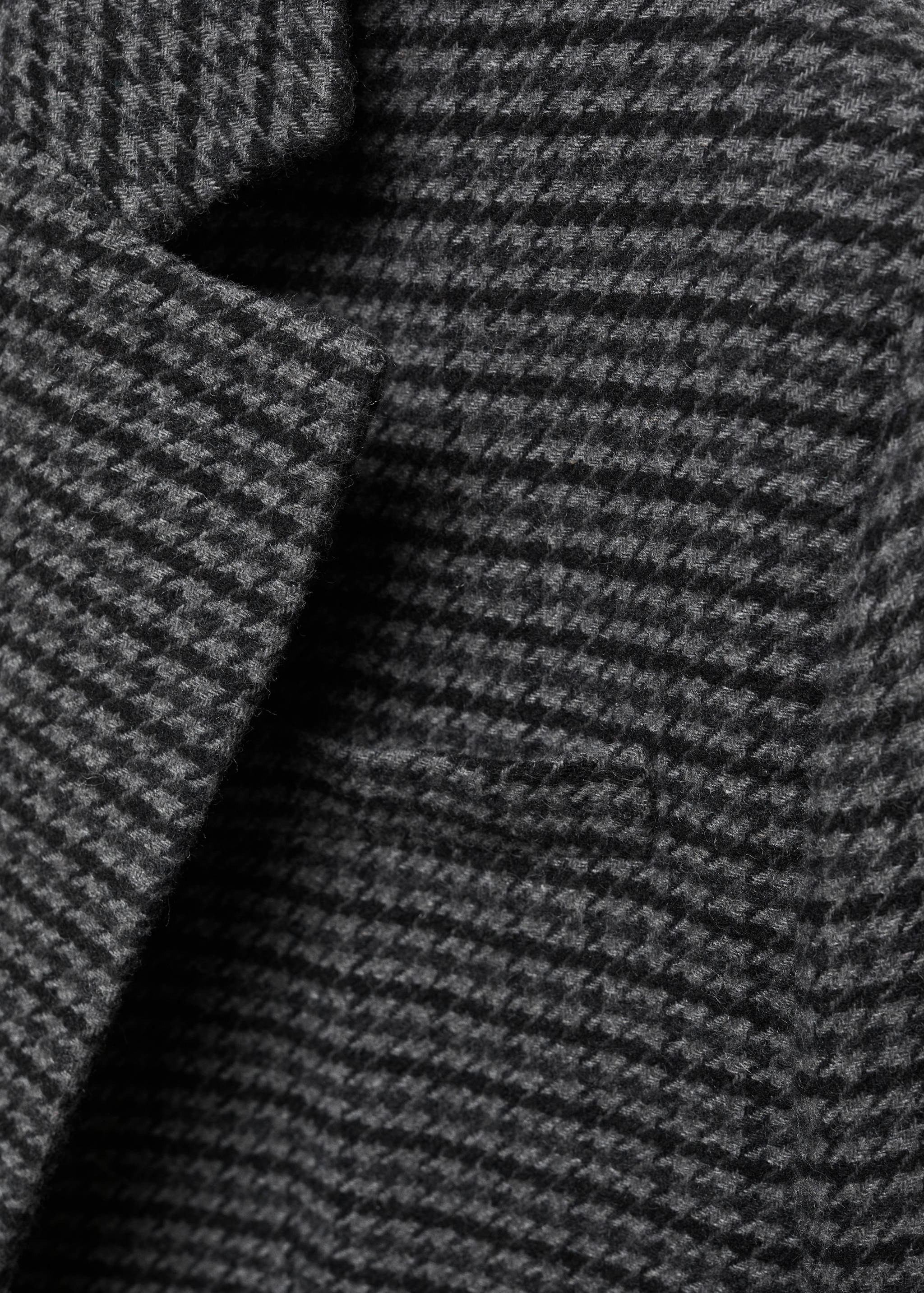 Houndstooth structured blazer - Details of the article 8