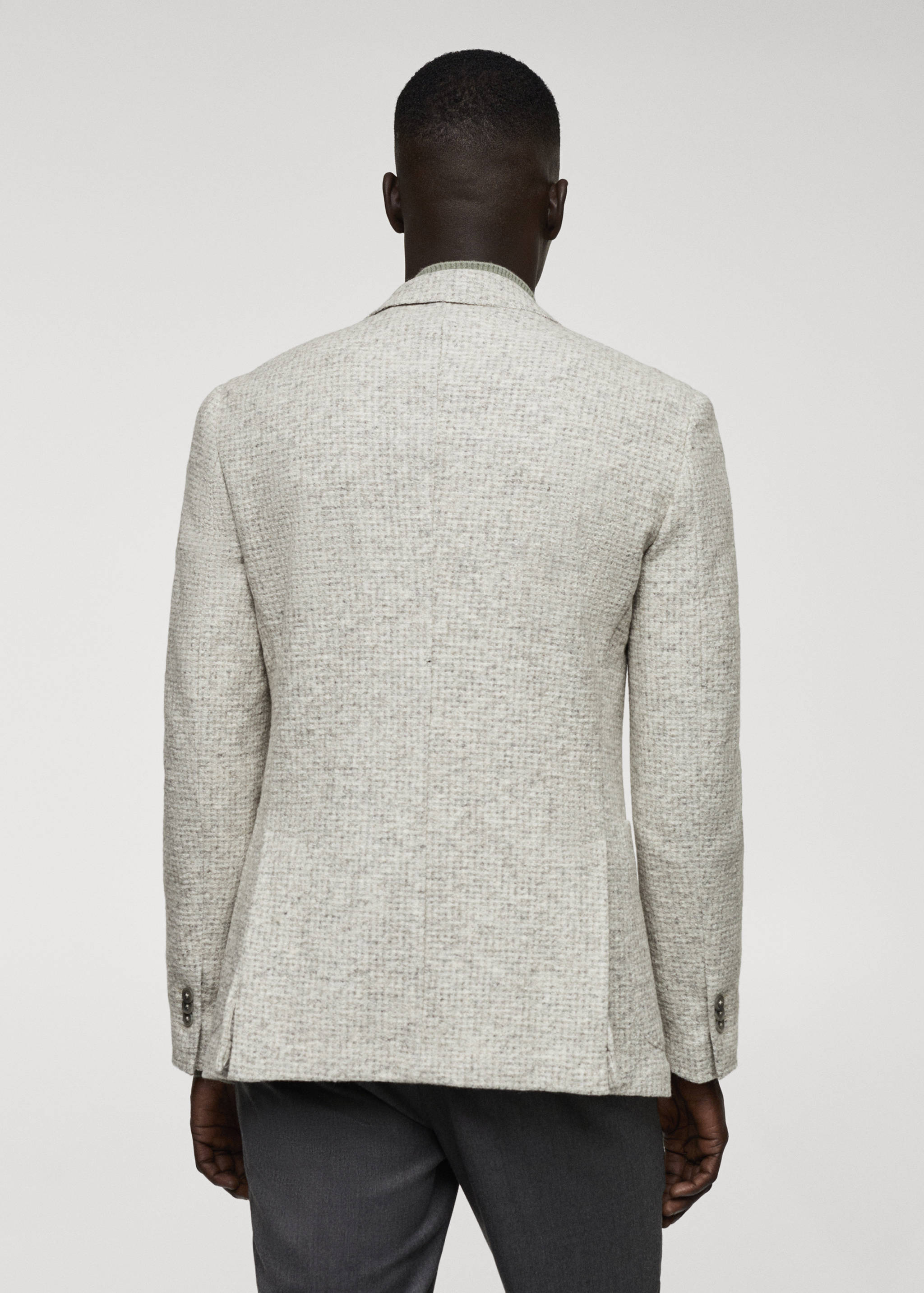 Americana llana verge pota de gall - Revers de l'article