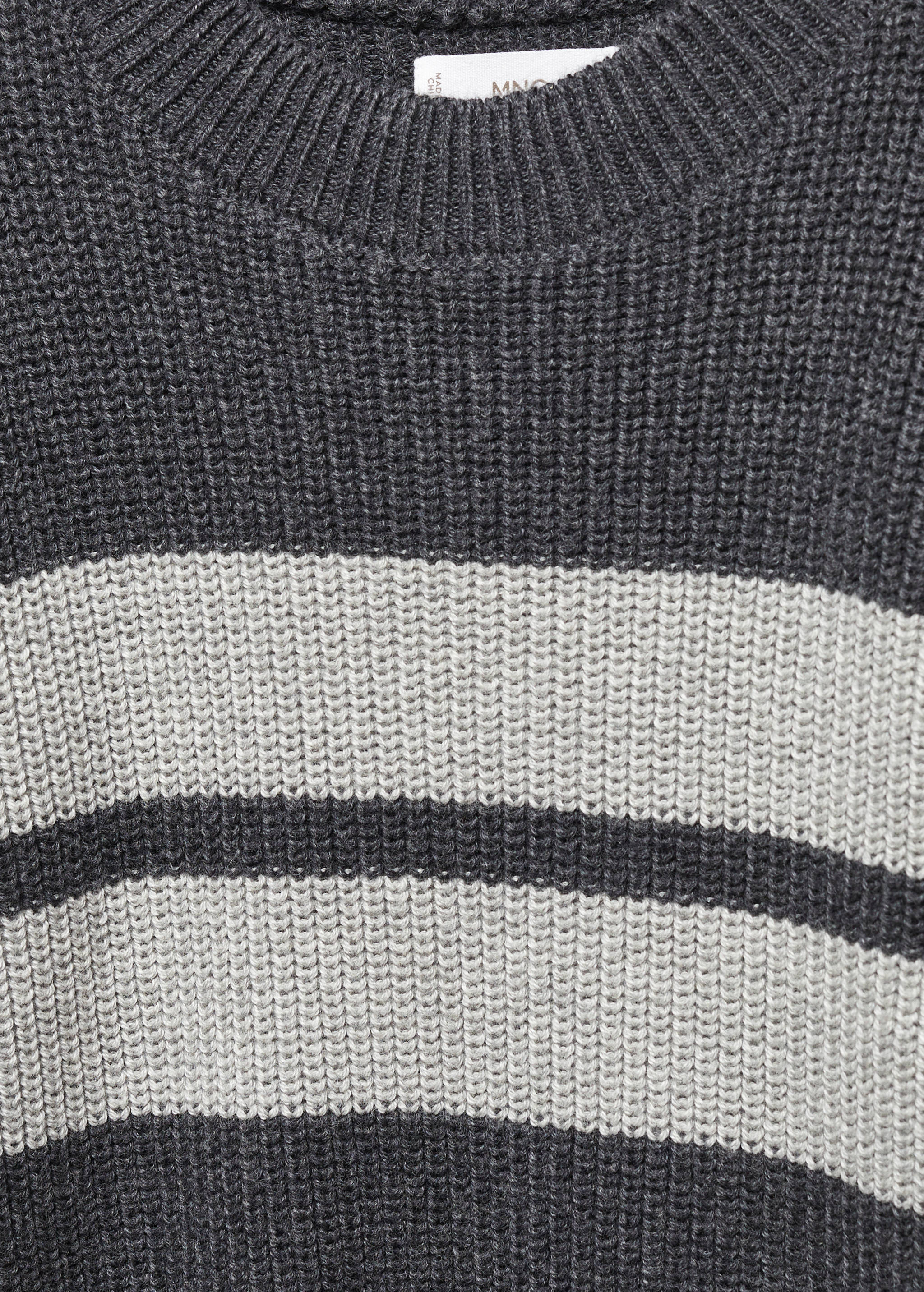 Knit striped sweater - Details of the article 8