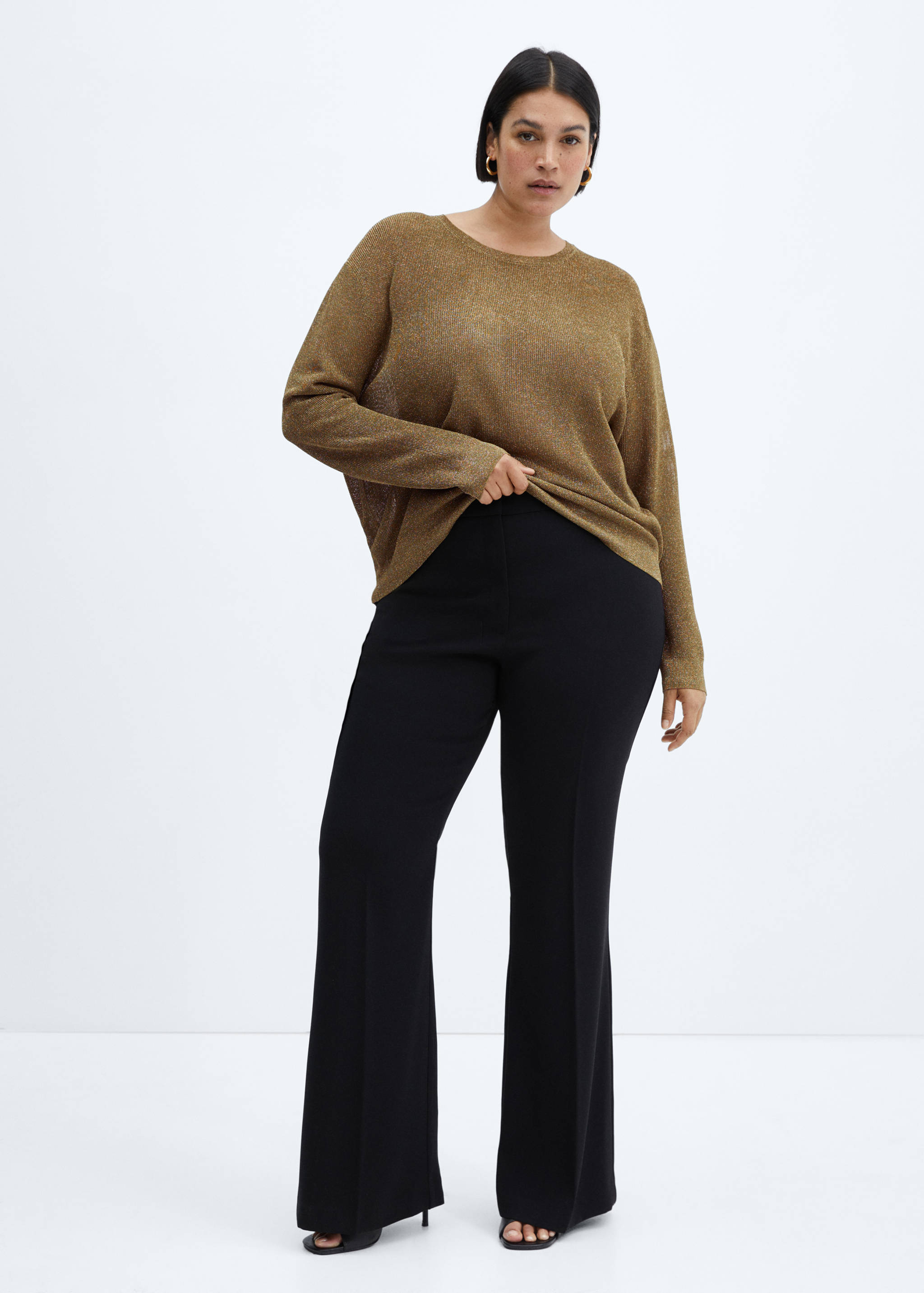 Jersey lúrex cuello redondo - Detalle del artículo 3