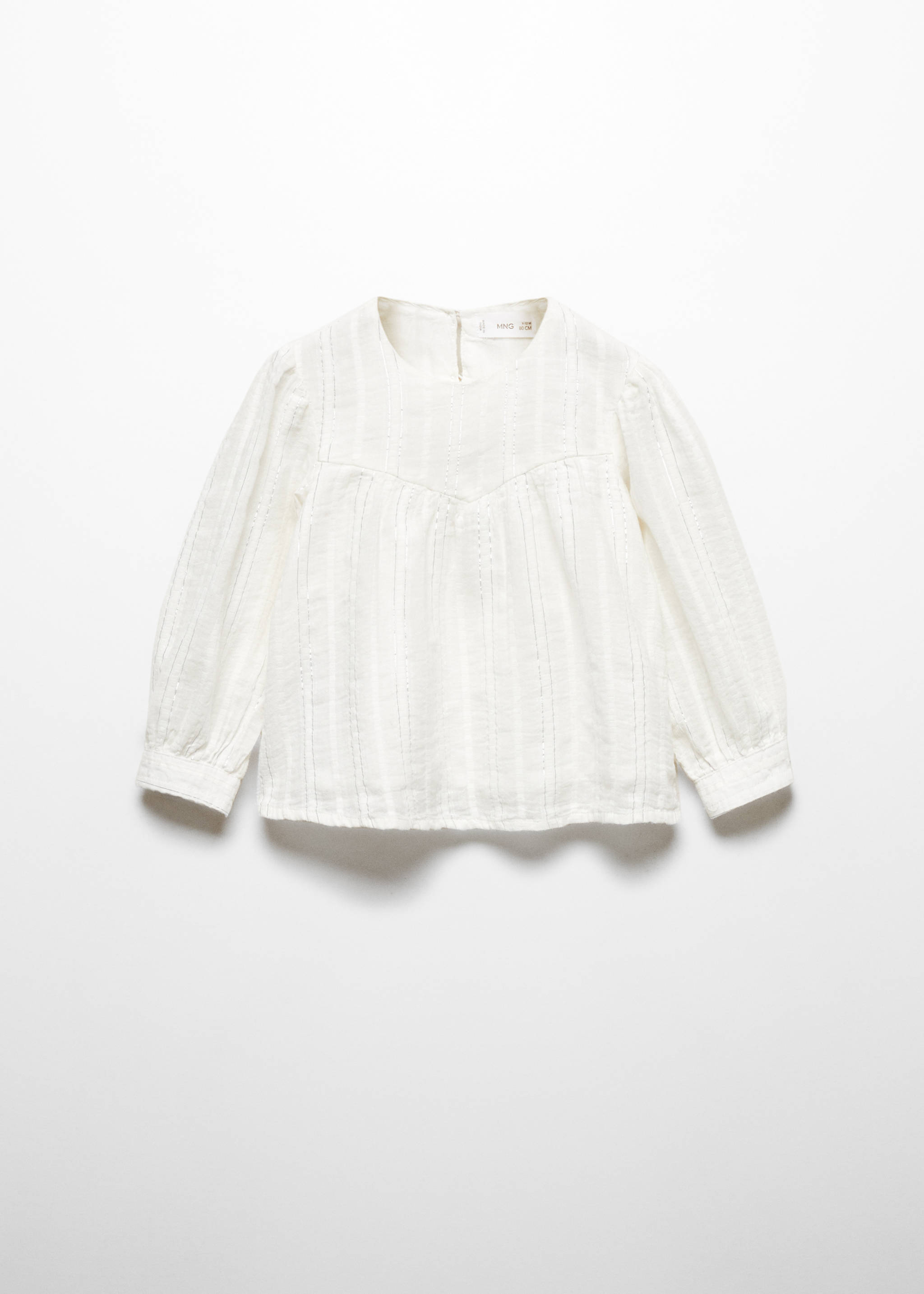 Blouse coton à rayures - Article sans modèle