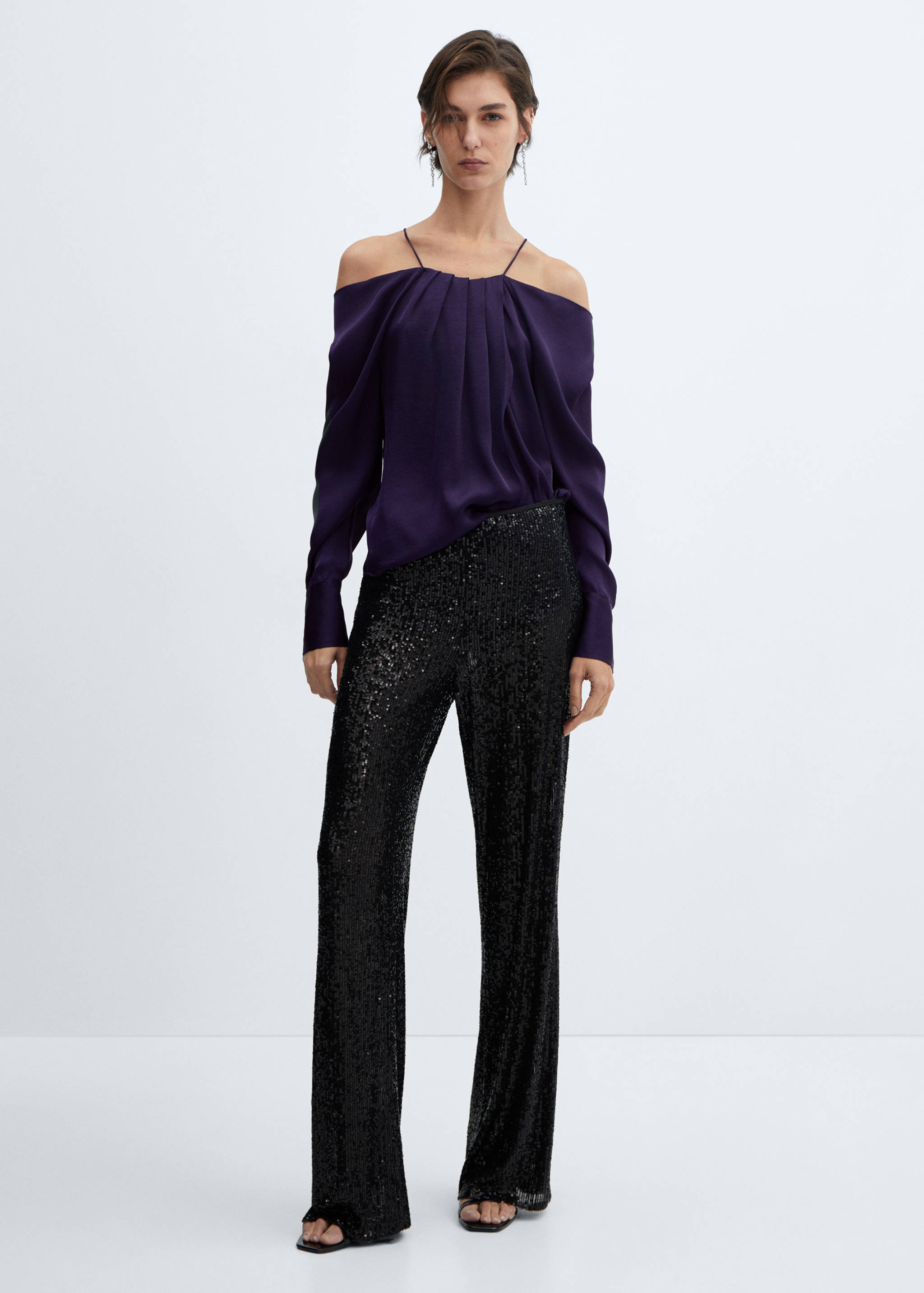 Blouse épaules découvertes - Plan général