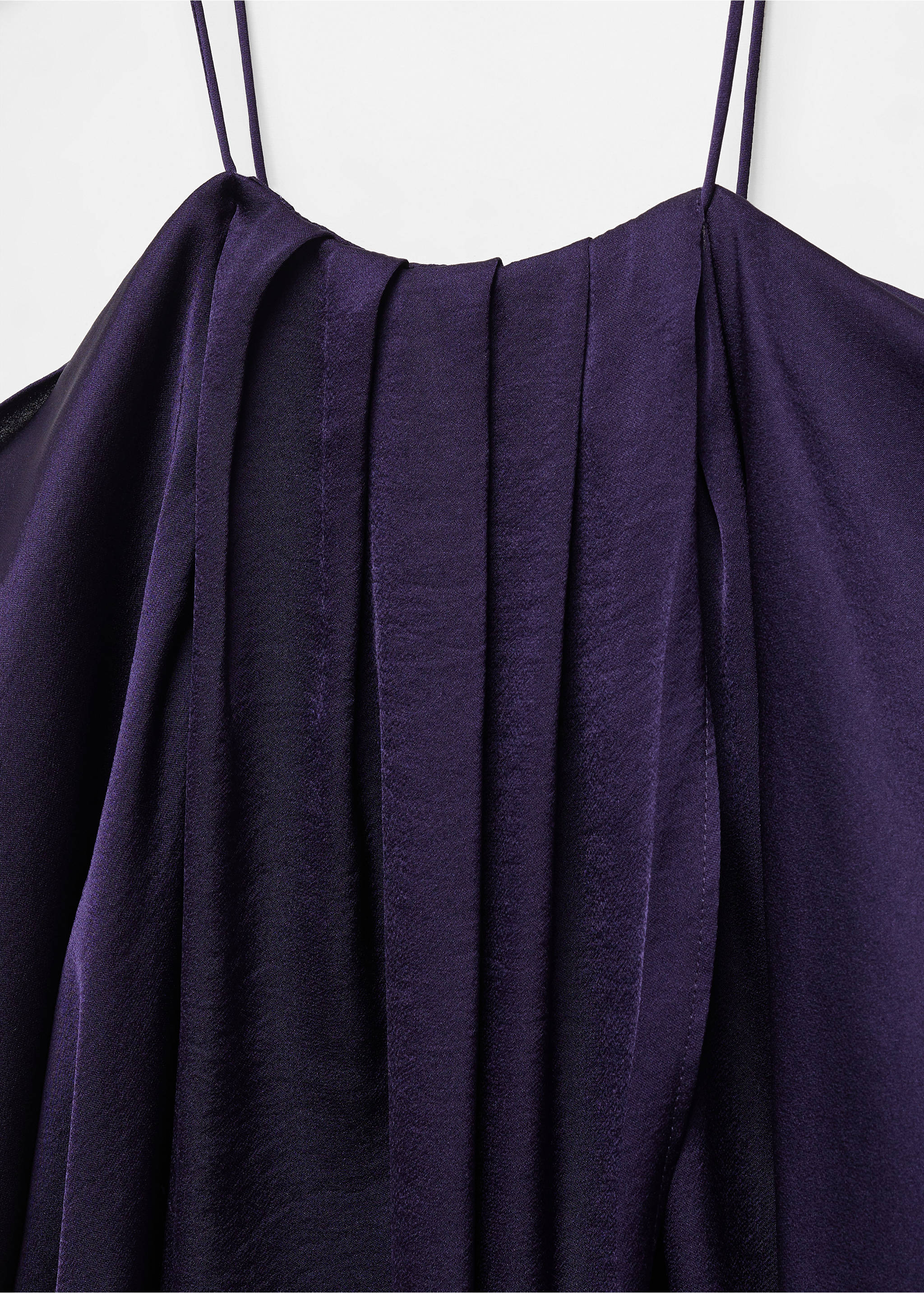 Blouse épaules découvertes - Détail de l'article 8, Bleu nuit. Ref: 57039107-00.