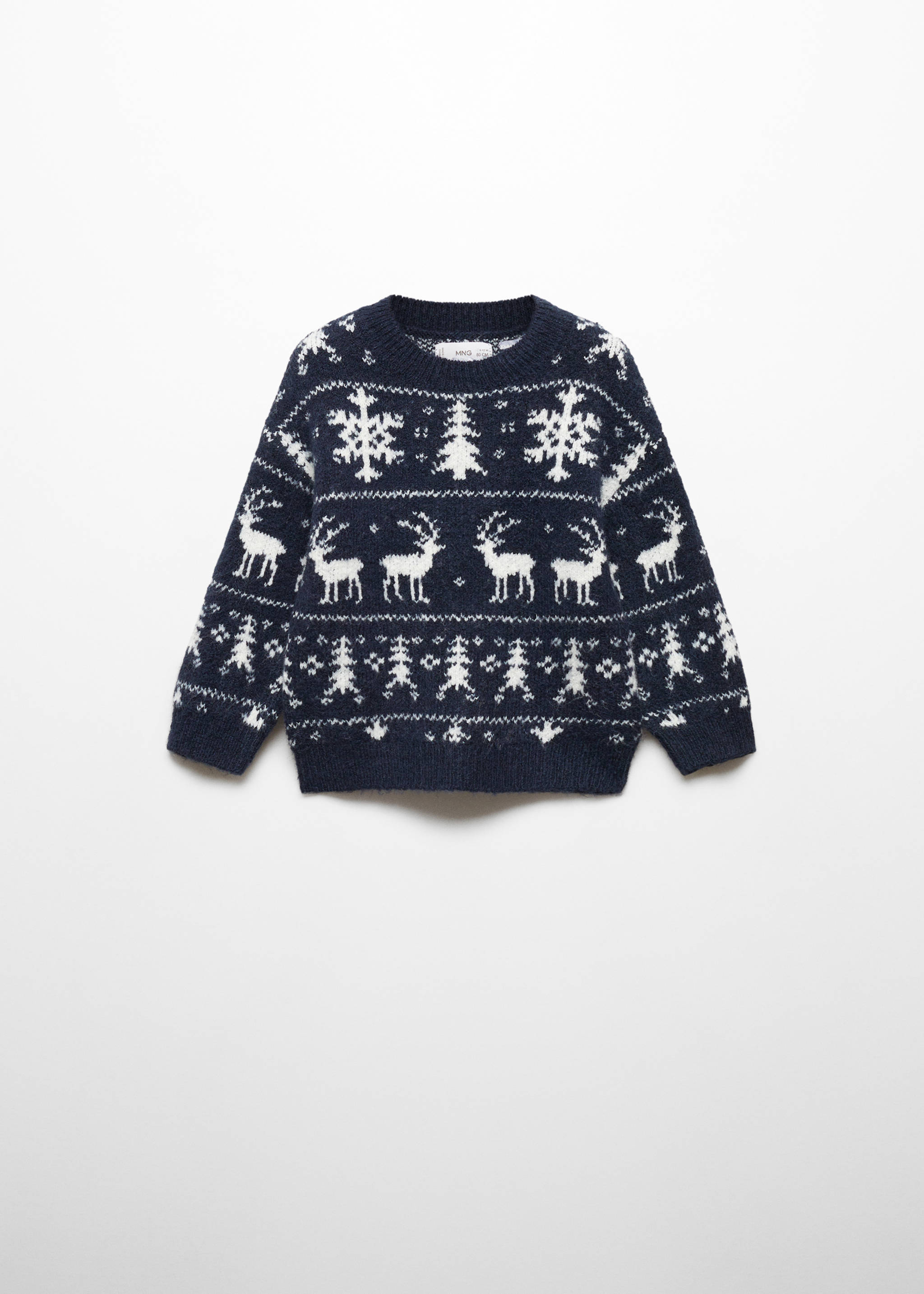 Pull-over imprimé de Noël - Article sans modèle