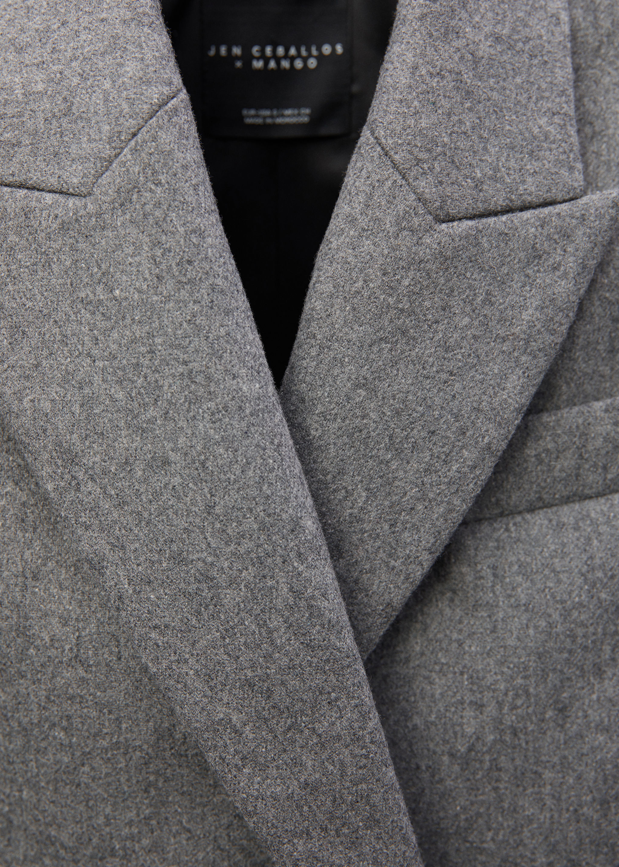 Wollblazer in Cropped-Länge - Detail des Artikels 8