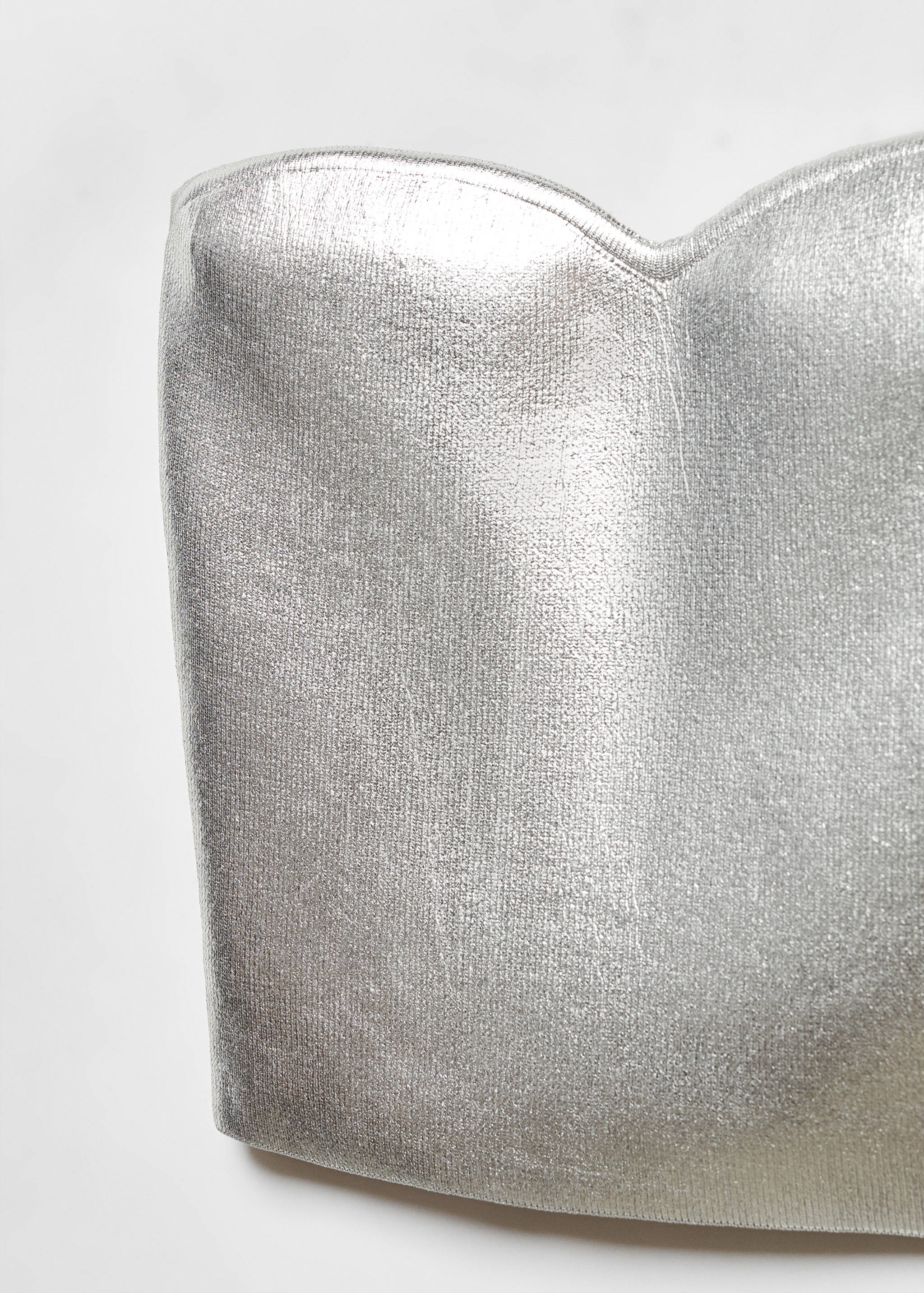 Metallic-Top mit Herzausschnitt - Detail des Artikels 8