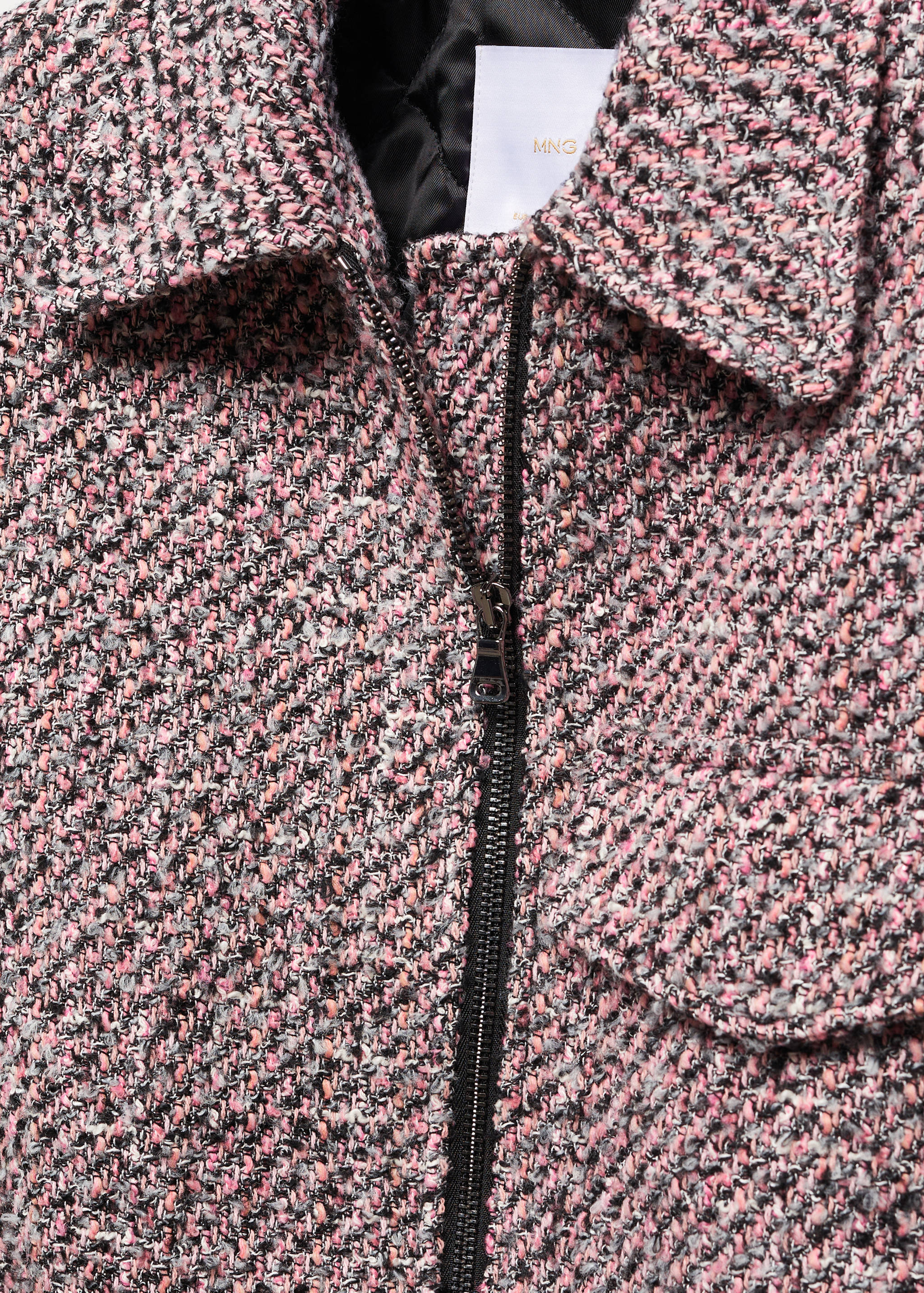 Tweed bomber jacket - Details of the article 8