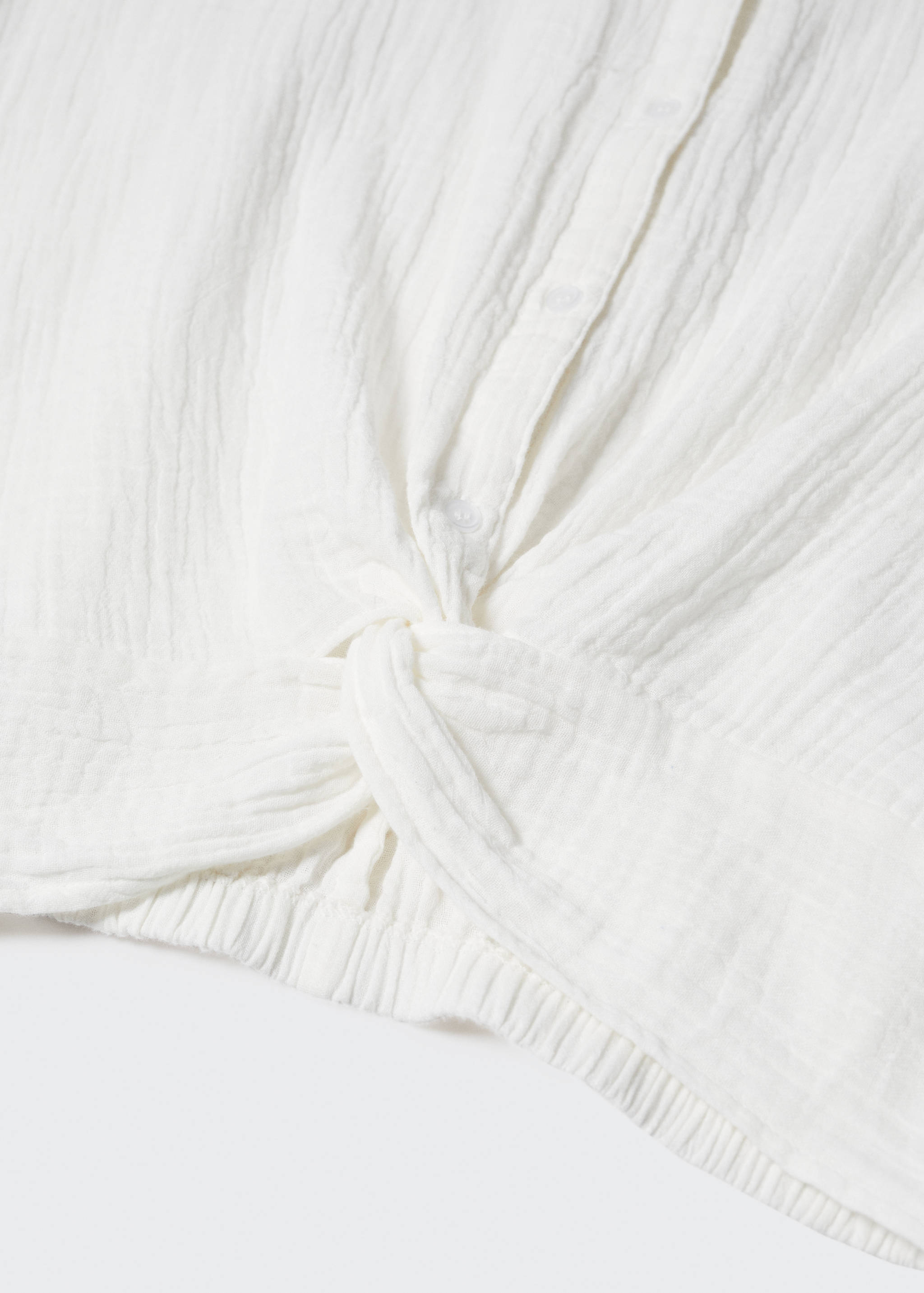 Blouse texturée nœud - Détail de l'article 8