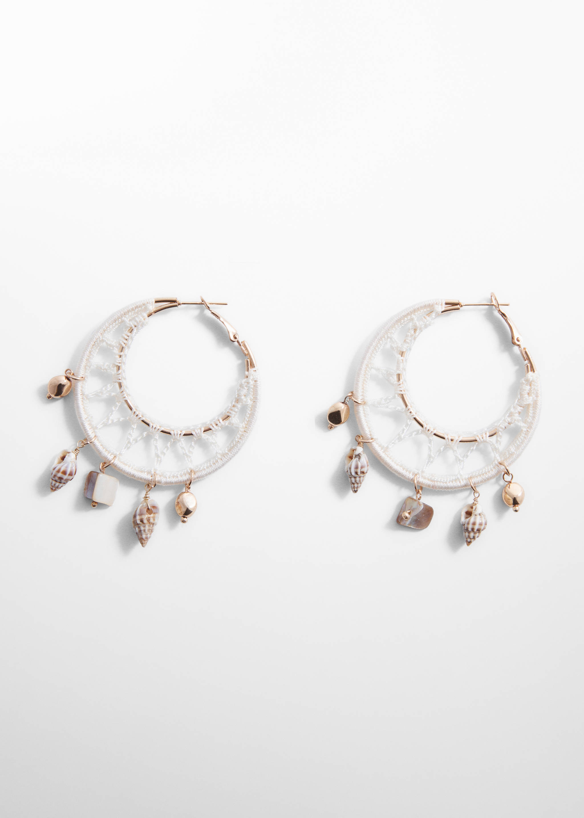 Kreolen mit Perlenverzierung - Artikel ohne Model