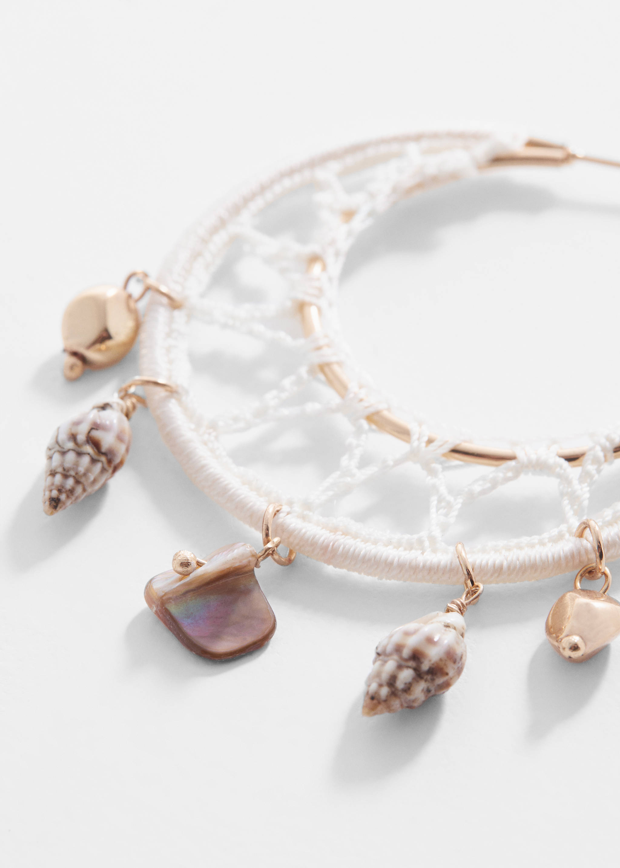 Kreolen mit Perlenverzierung - Detail des Artikels 1