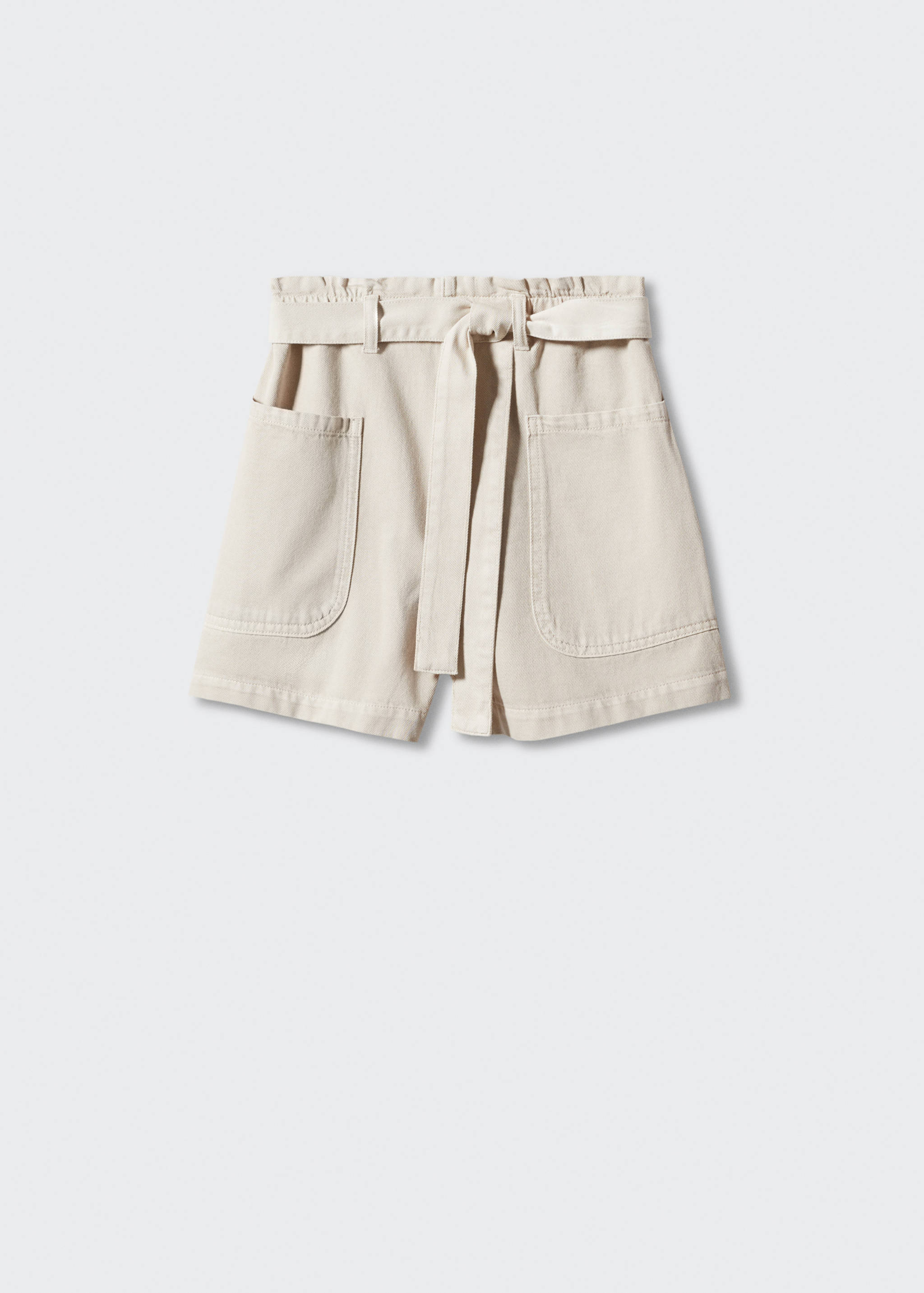 Paperbag-Shorts mit Gürtel - Artikel ohne Model