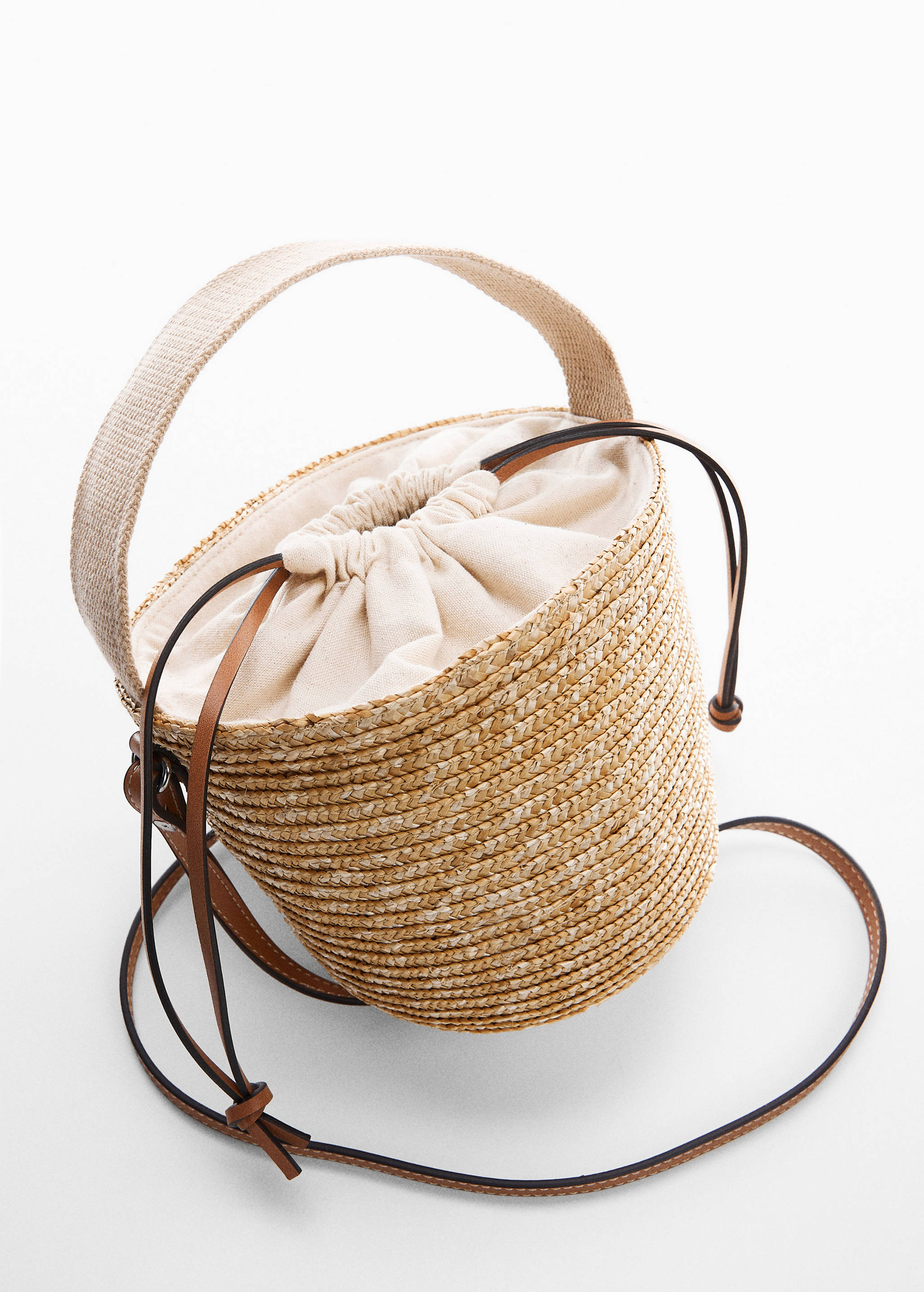 Bucket Bag aus Naturfaser - Detail des Artikels 5