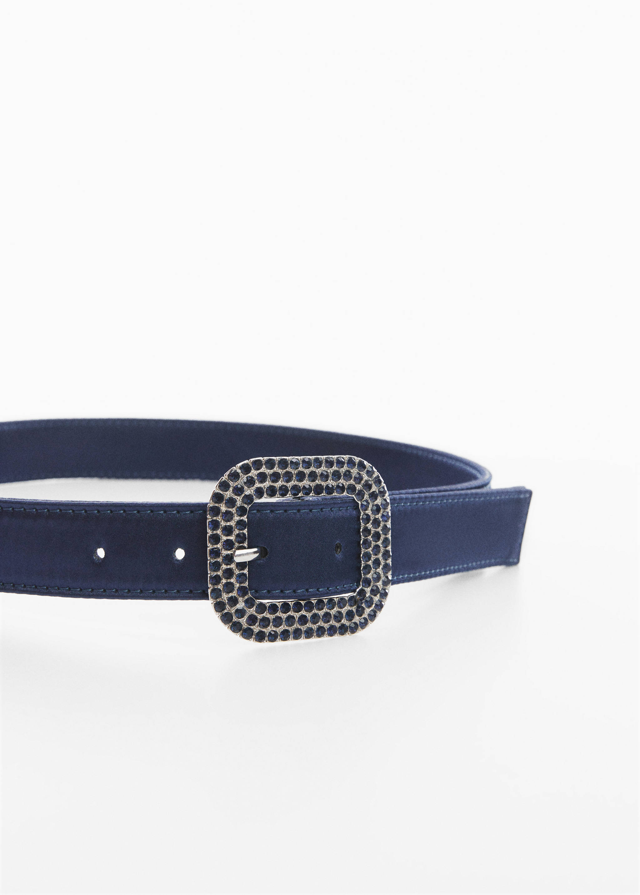 Strass buckle belt - Medium plane