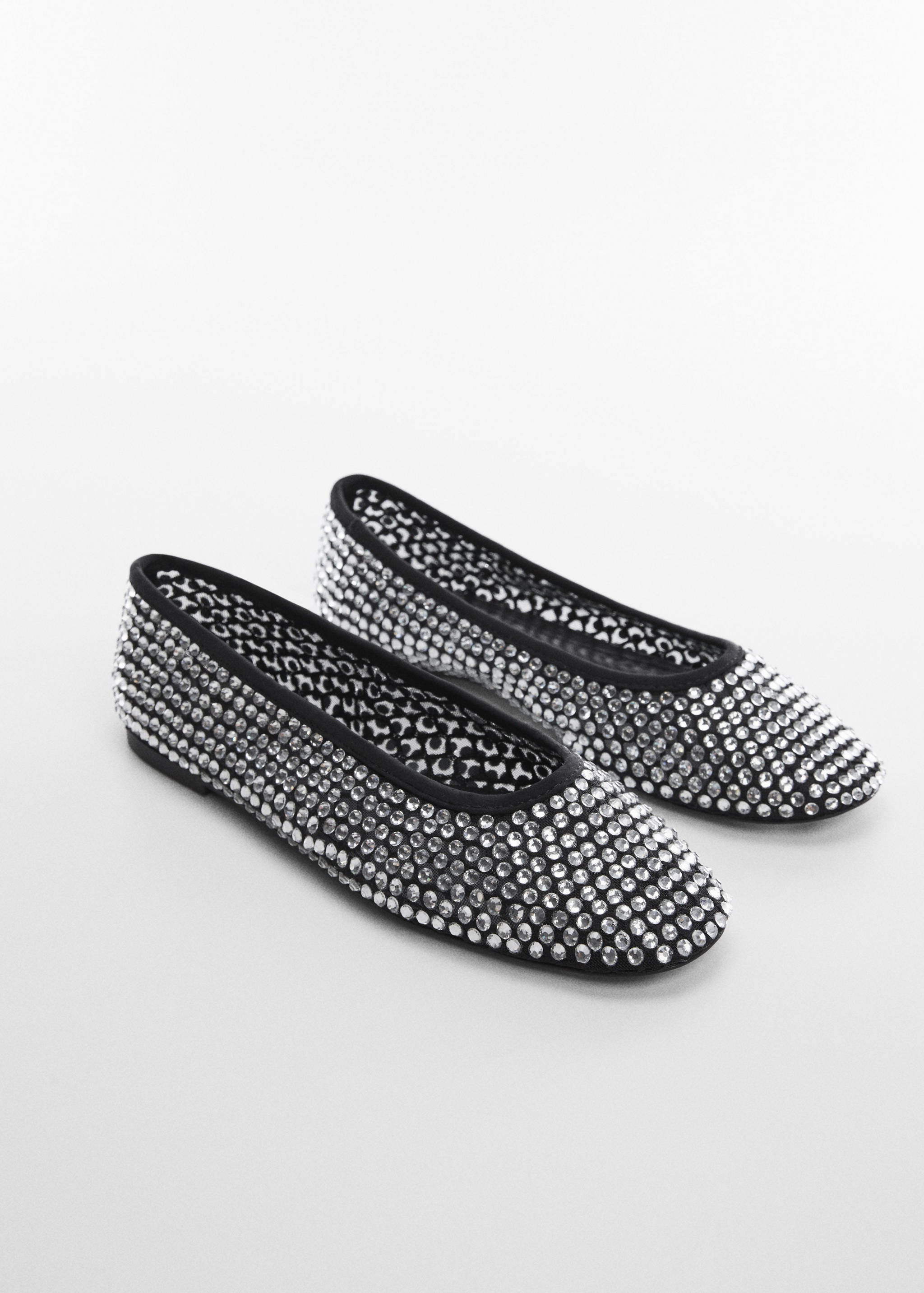 Rhinestone ballet flats - Medium plane