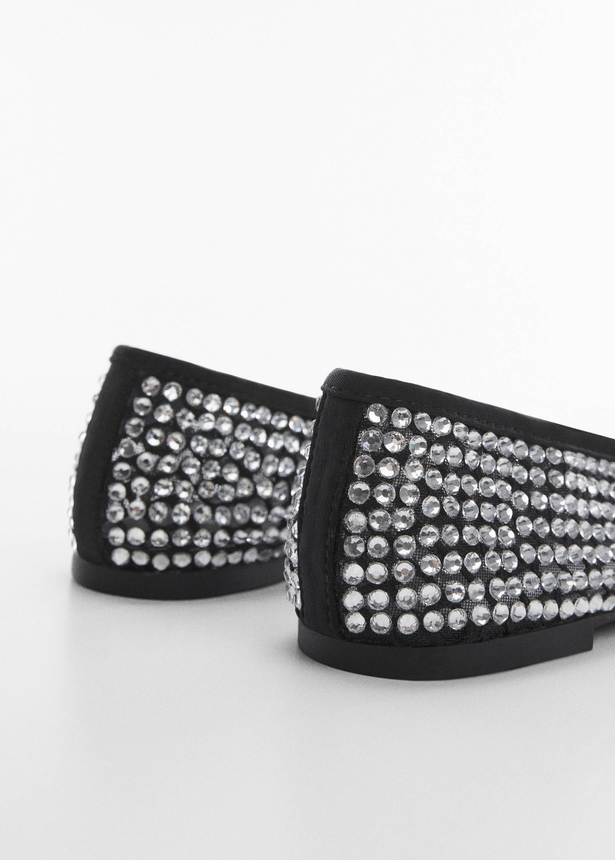Rhinestone ballet flats - Details of the article 1
