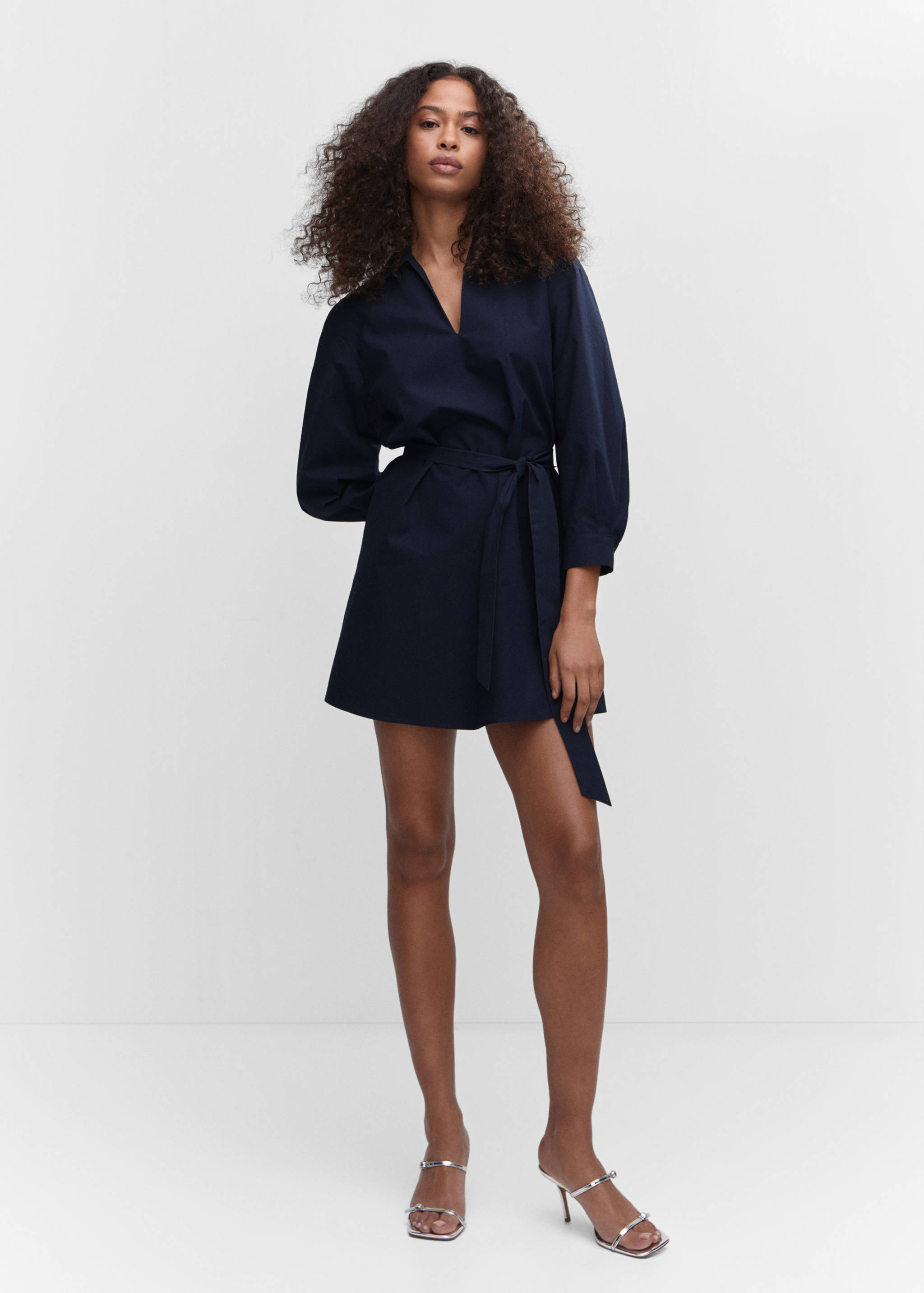 Bow shirt dress - General plane