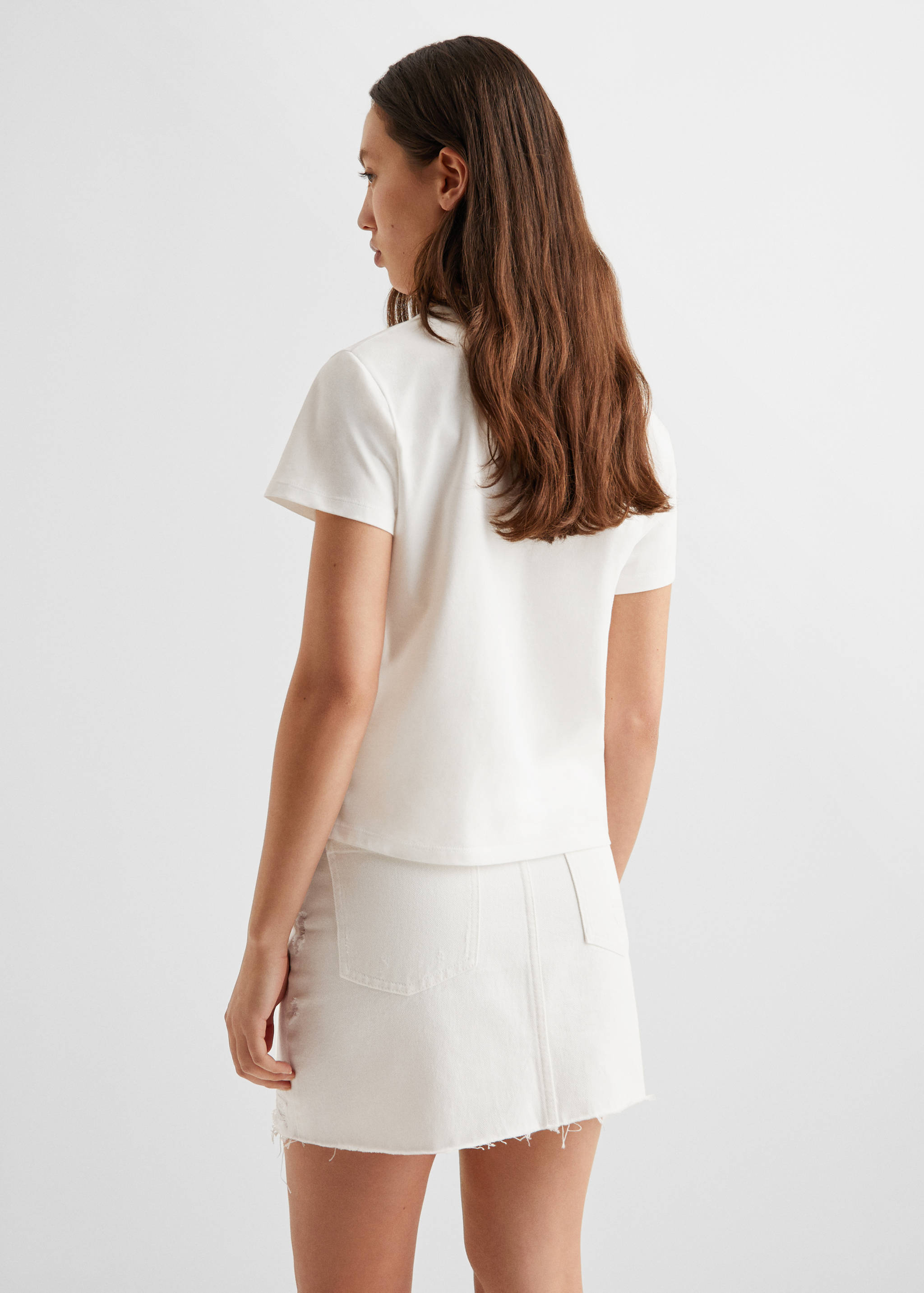 T-shirt coton imprimé - Verso de l’article