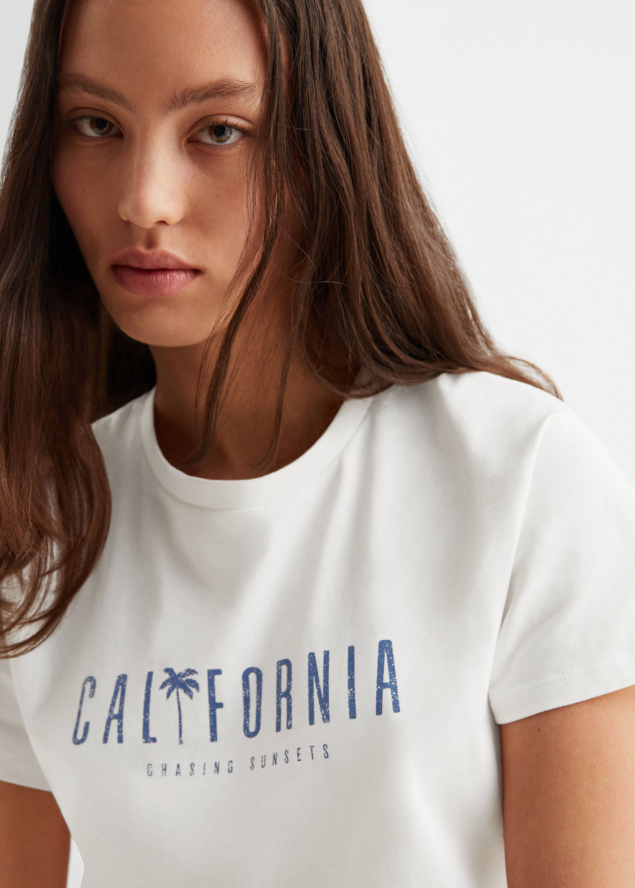 T-shirt coton imprimé - Détail de l'article 1