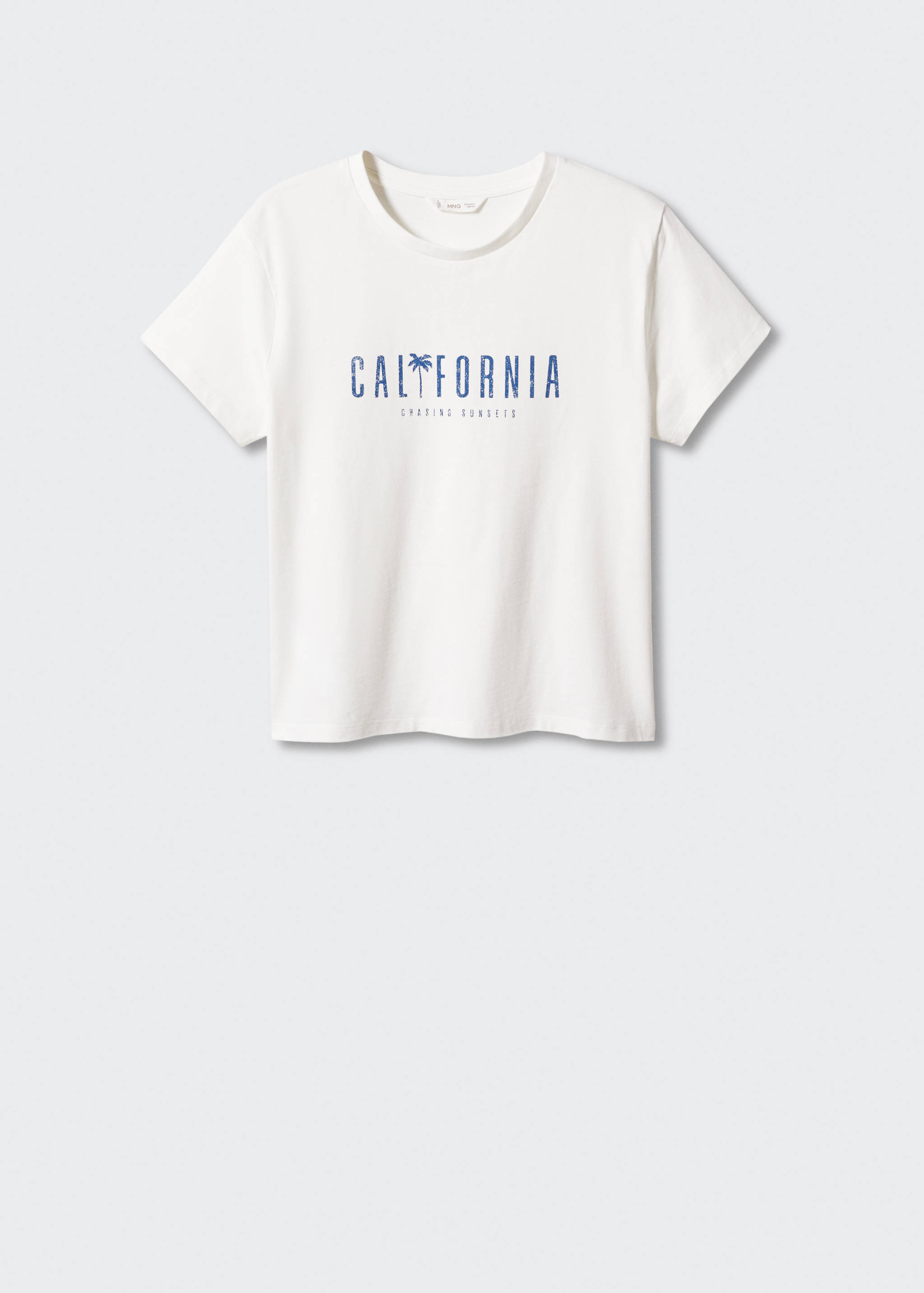 T-shirt coton imprimé - Article sans modèle