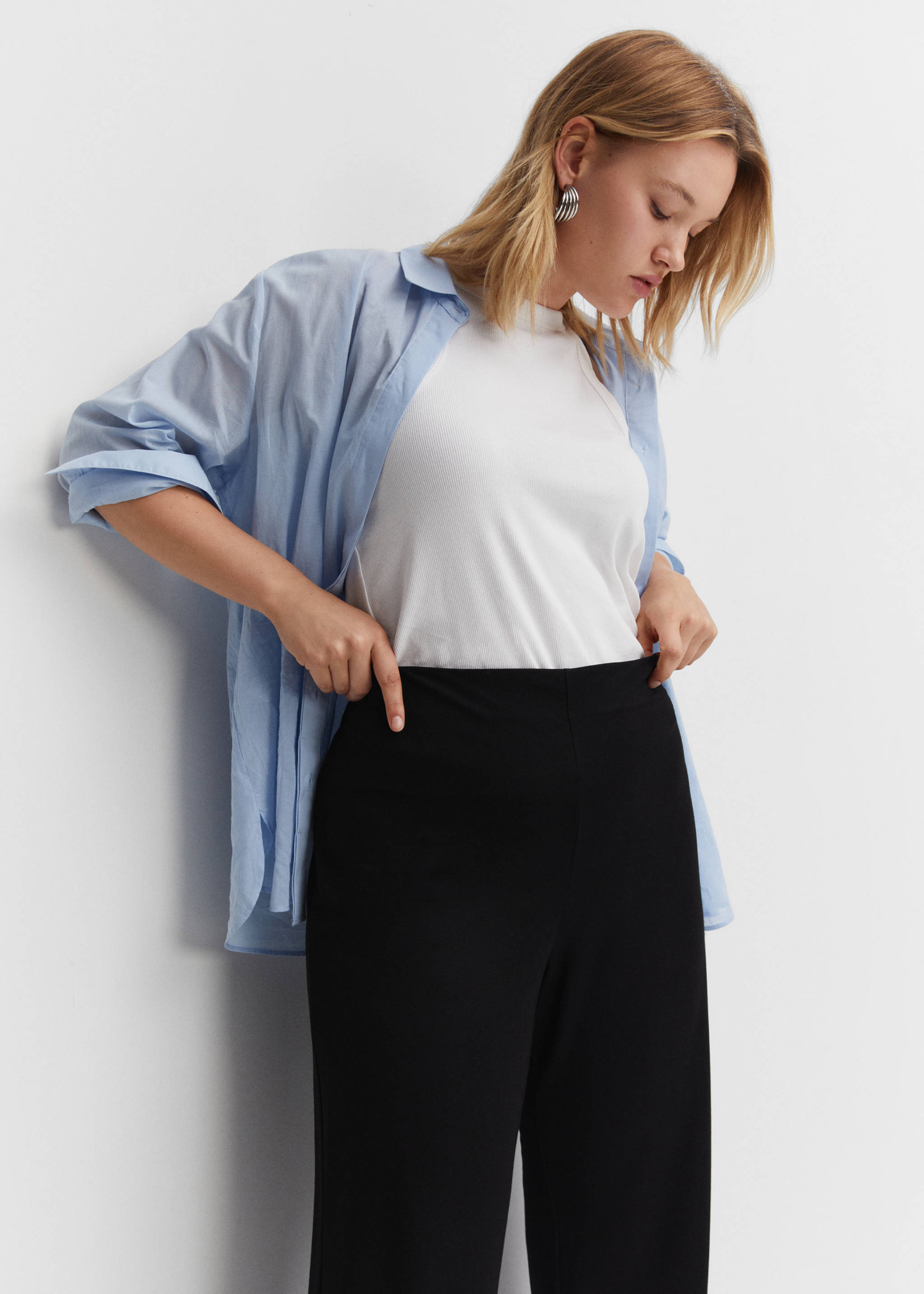 Pantalon maille wideleg - Détail de l'article 4