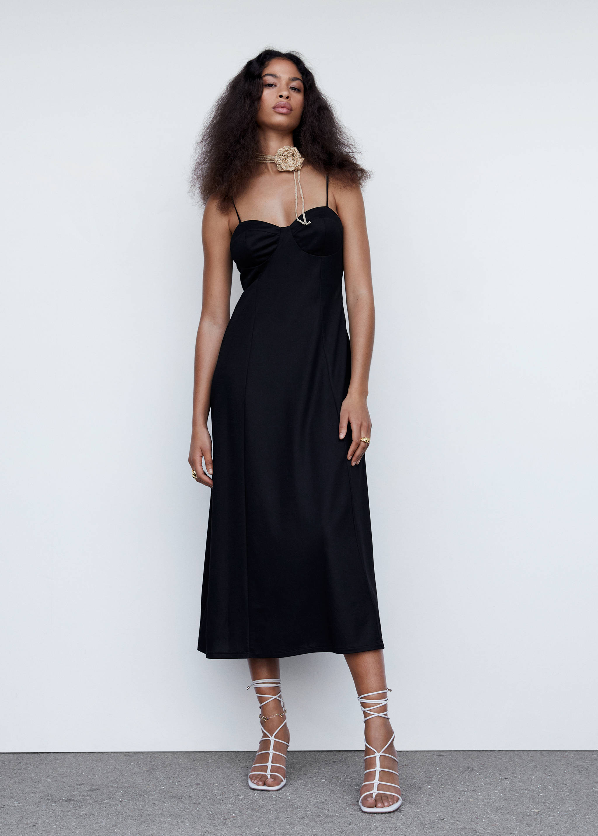 Korsetjurk met A-lijn - Overzichtstekening