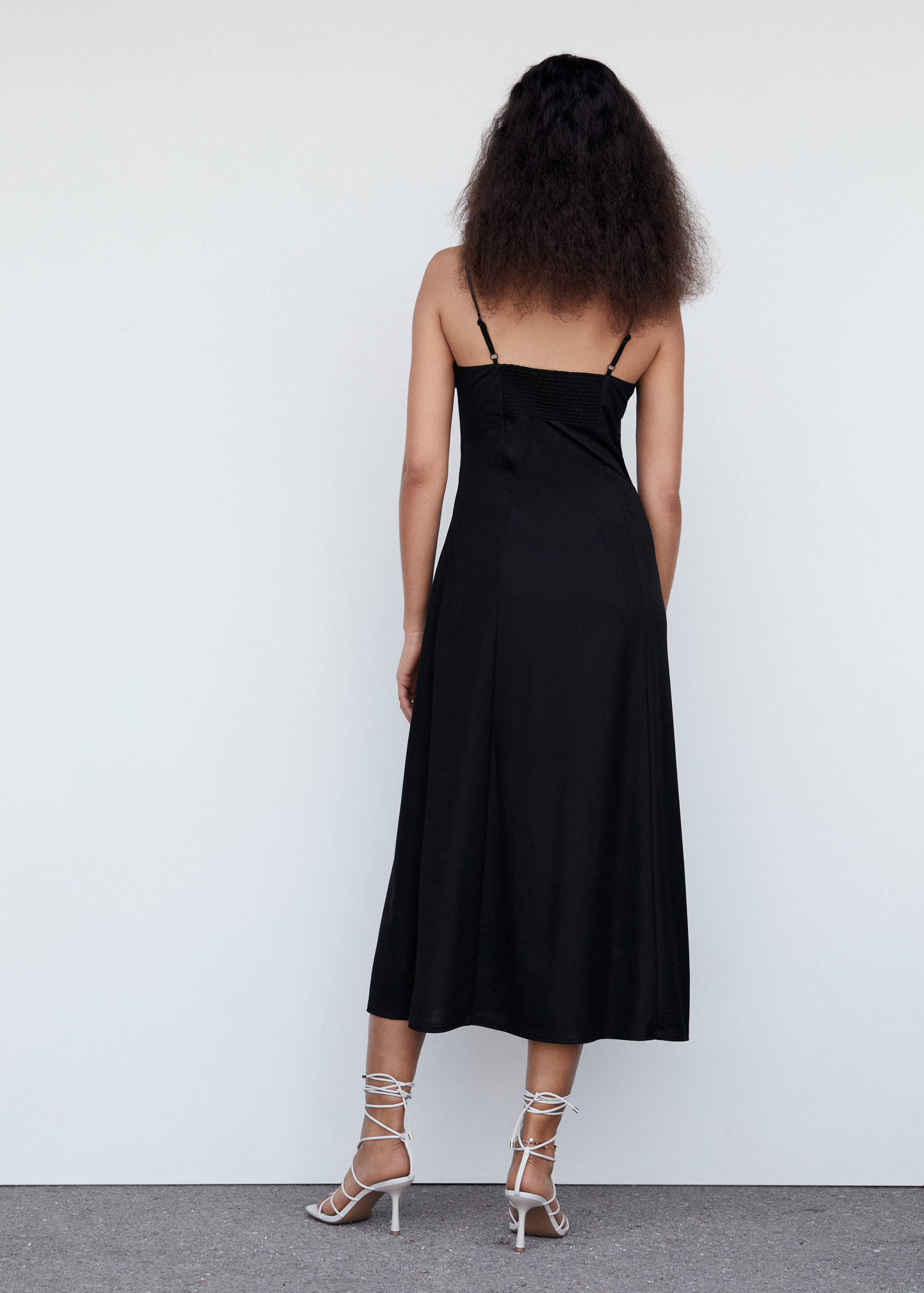 Korsetjurk met A-lijn - Achterkant van het artikel