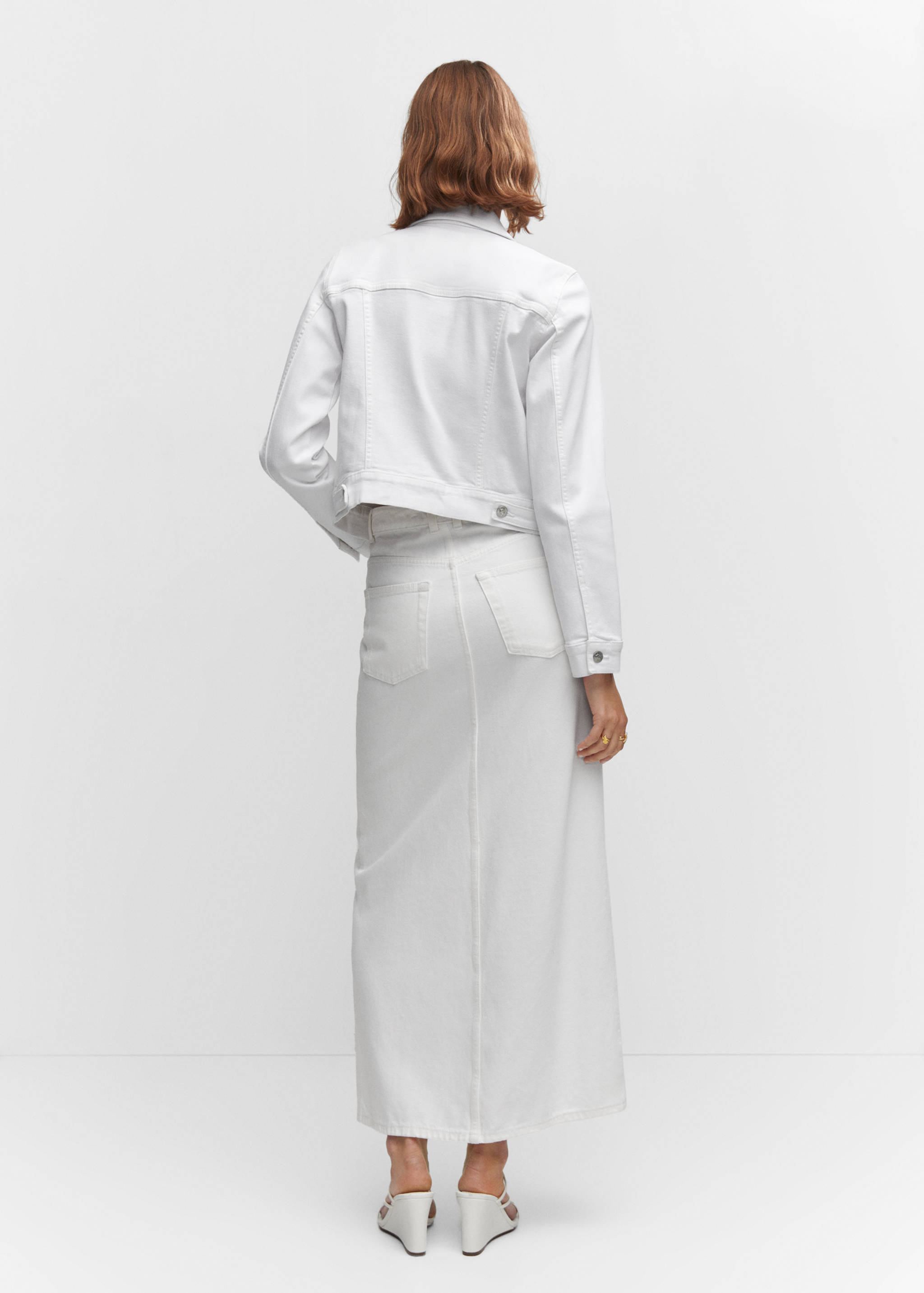 Blouson jean poches - Verso de l’article