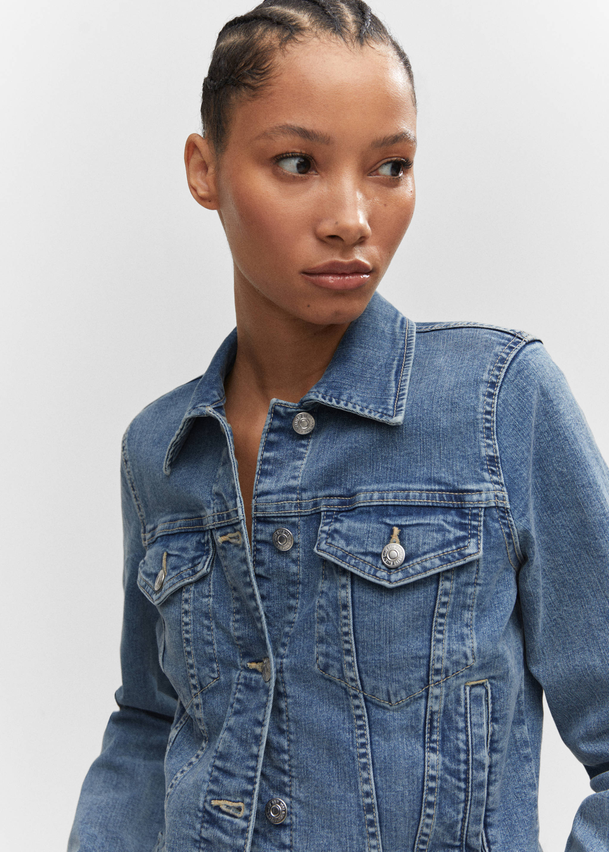 Blouson jean poches - Détail de l'article 1