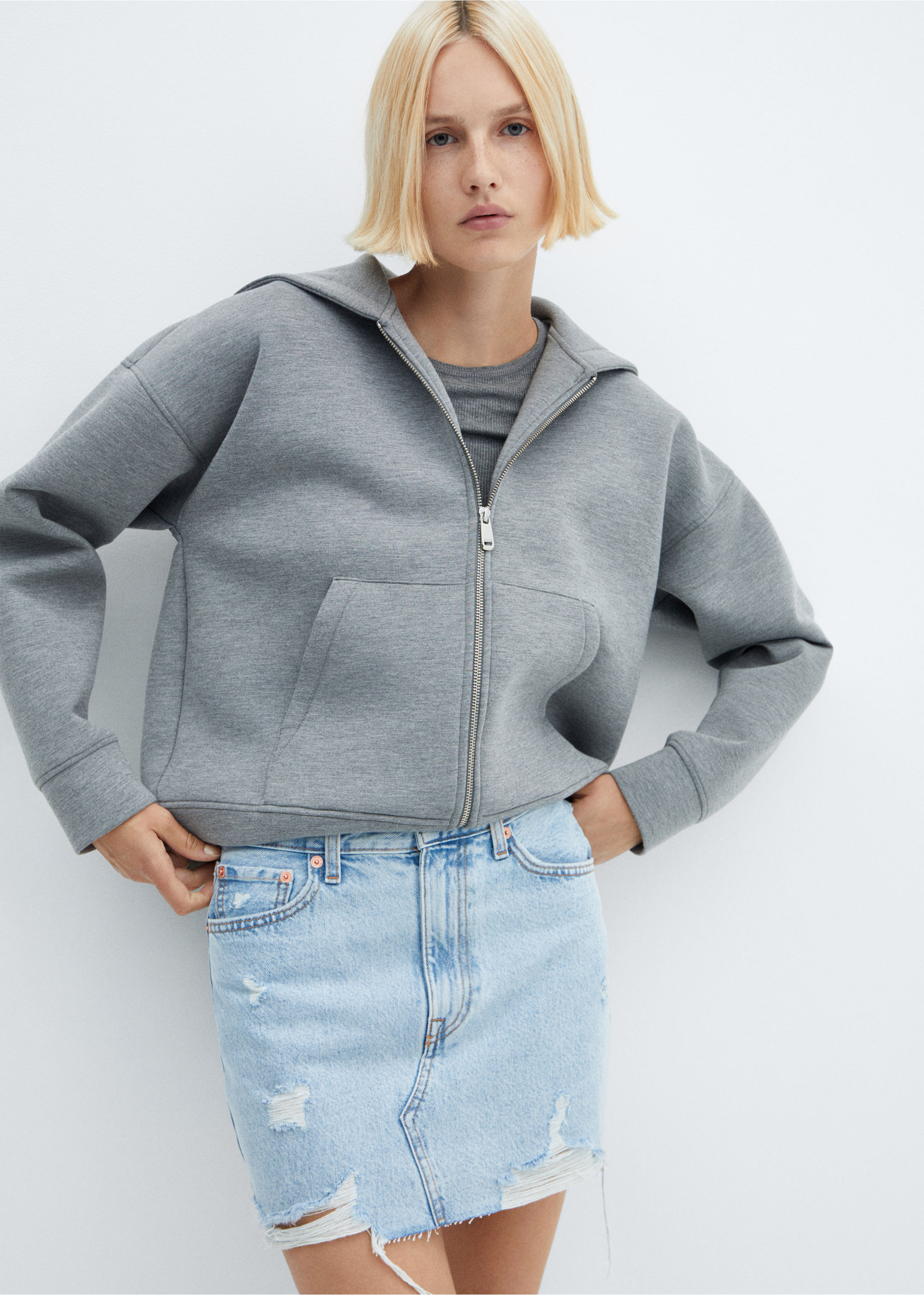 Denim minirok - Middenvlak