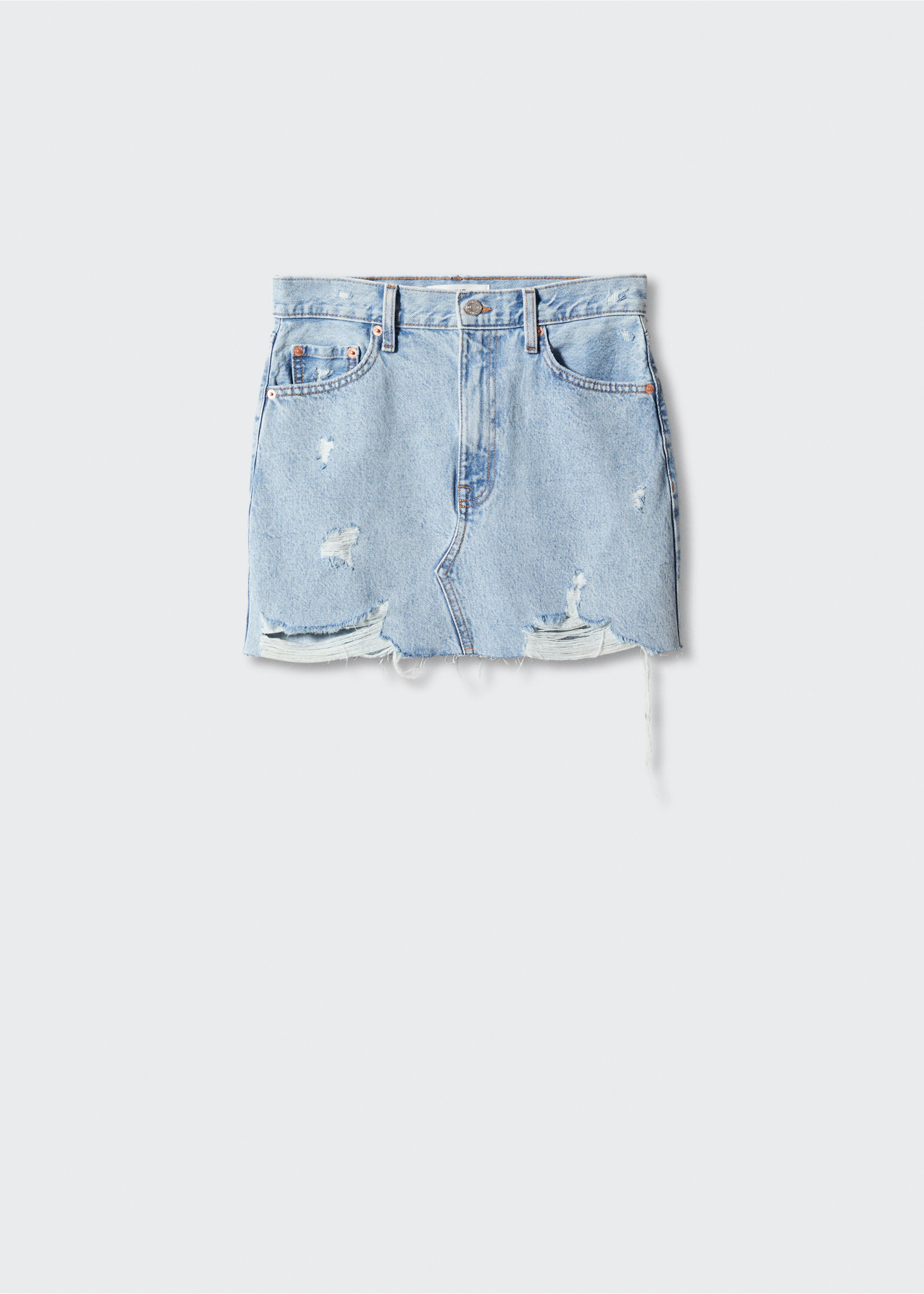Denim minirok - Artikel zonder model