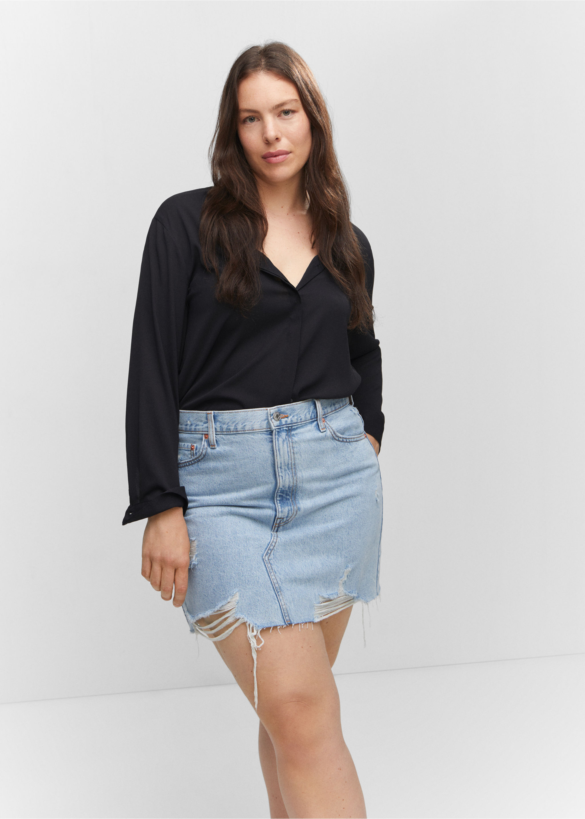 Denim minirok - Detail van het artikel 5
