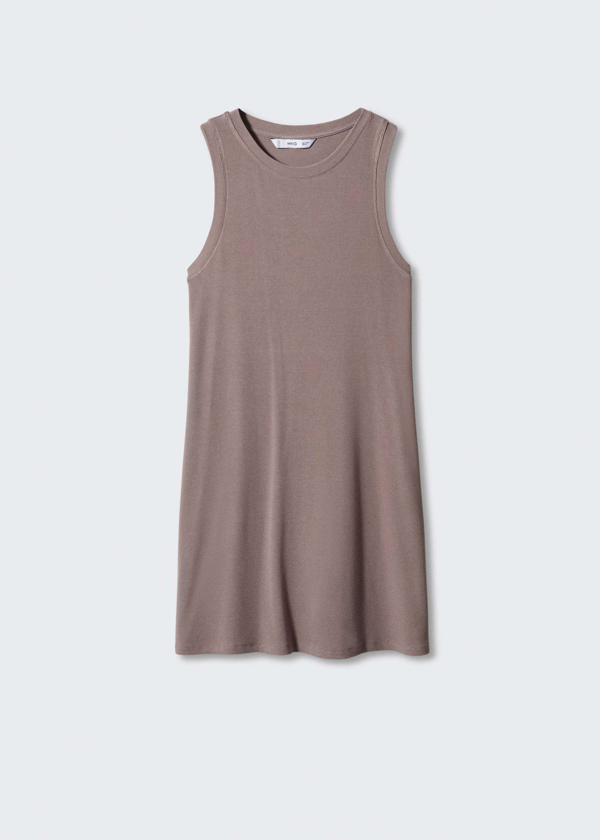 Short knitted dress - Article without model