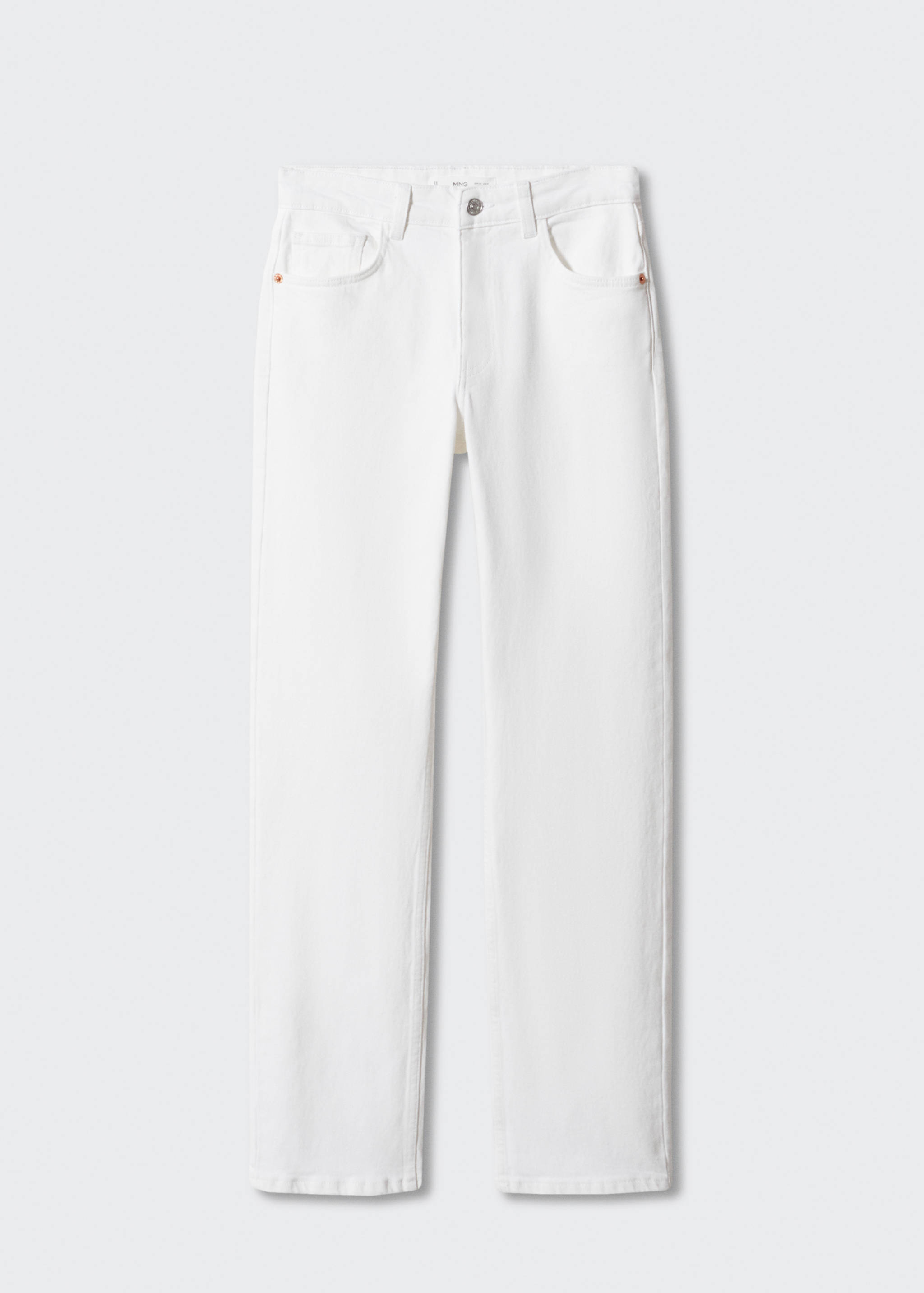 Gerade Comfort-Jeans mit mittlerer Bundhöhe - Artikel ohne Model
