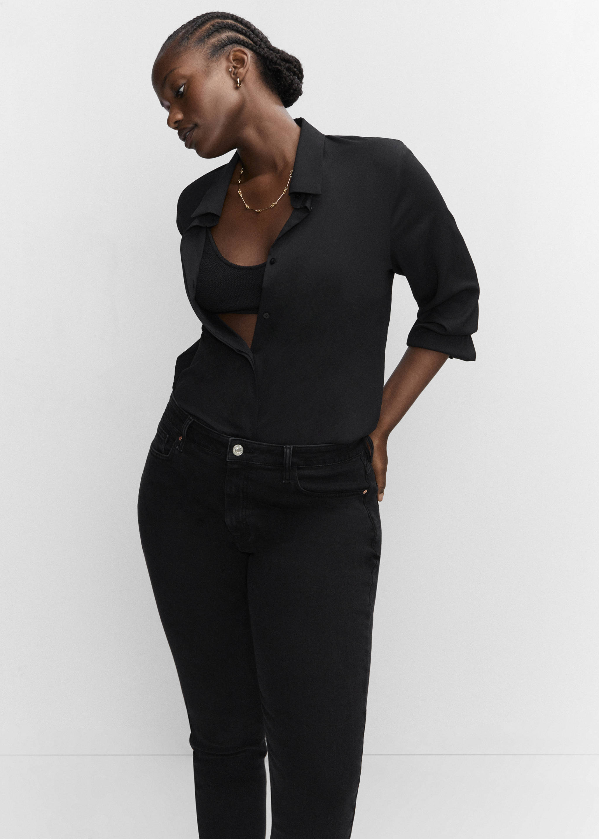 Skinny-Jeans in Cropped-Länge - Detail des Artikels 5