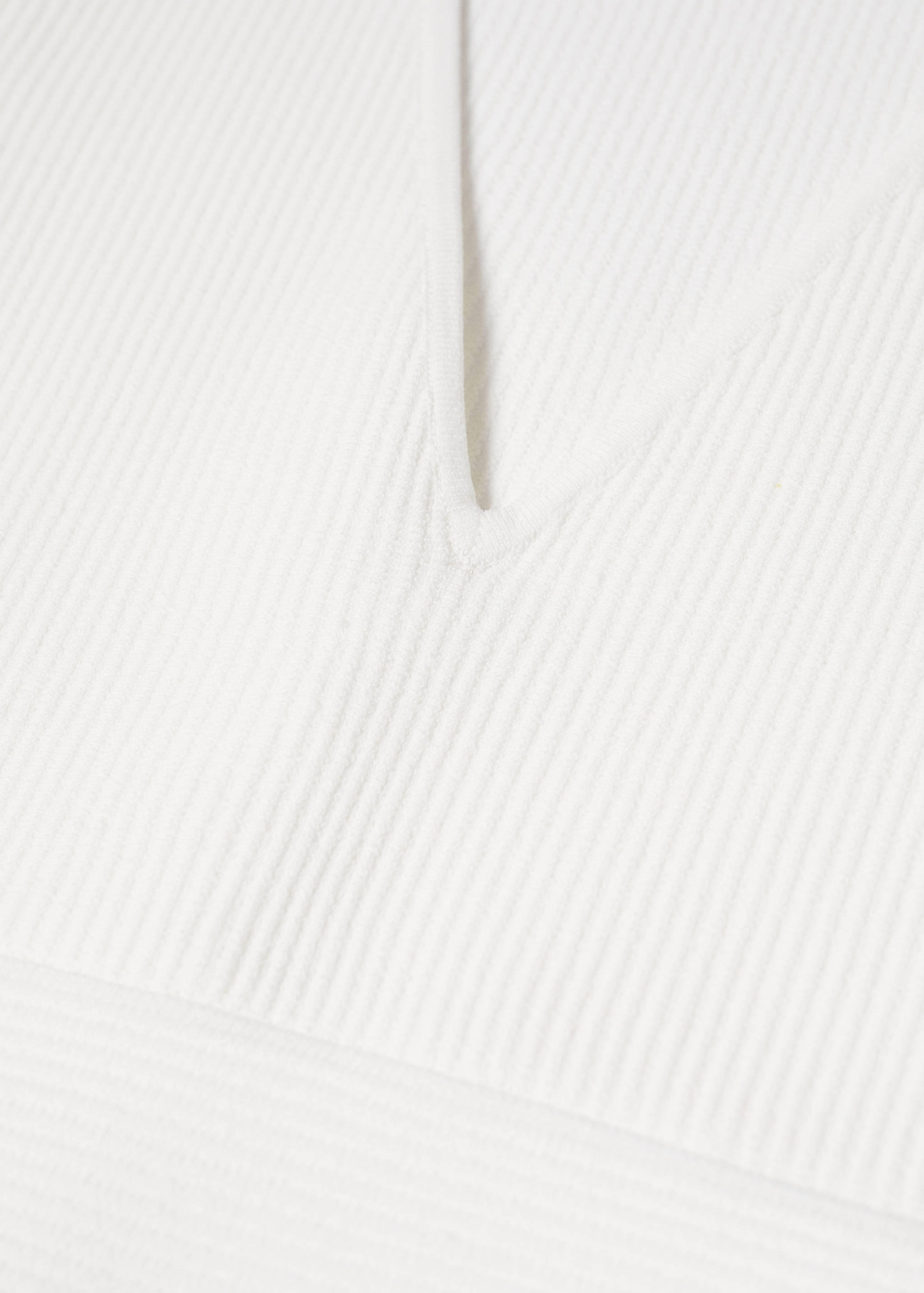 Ribbed crop top - Details of the article 8