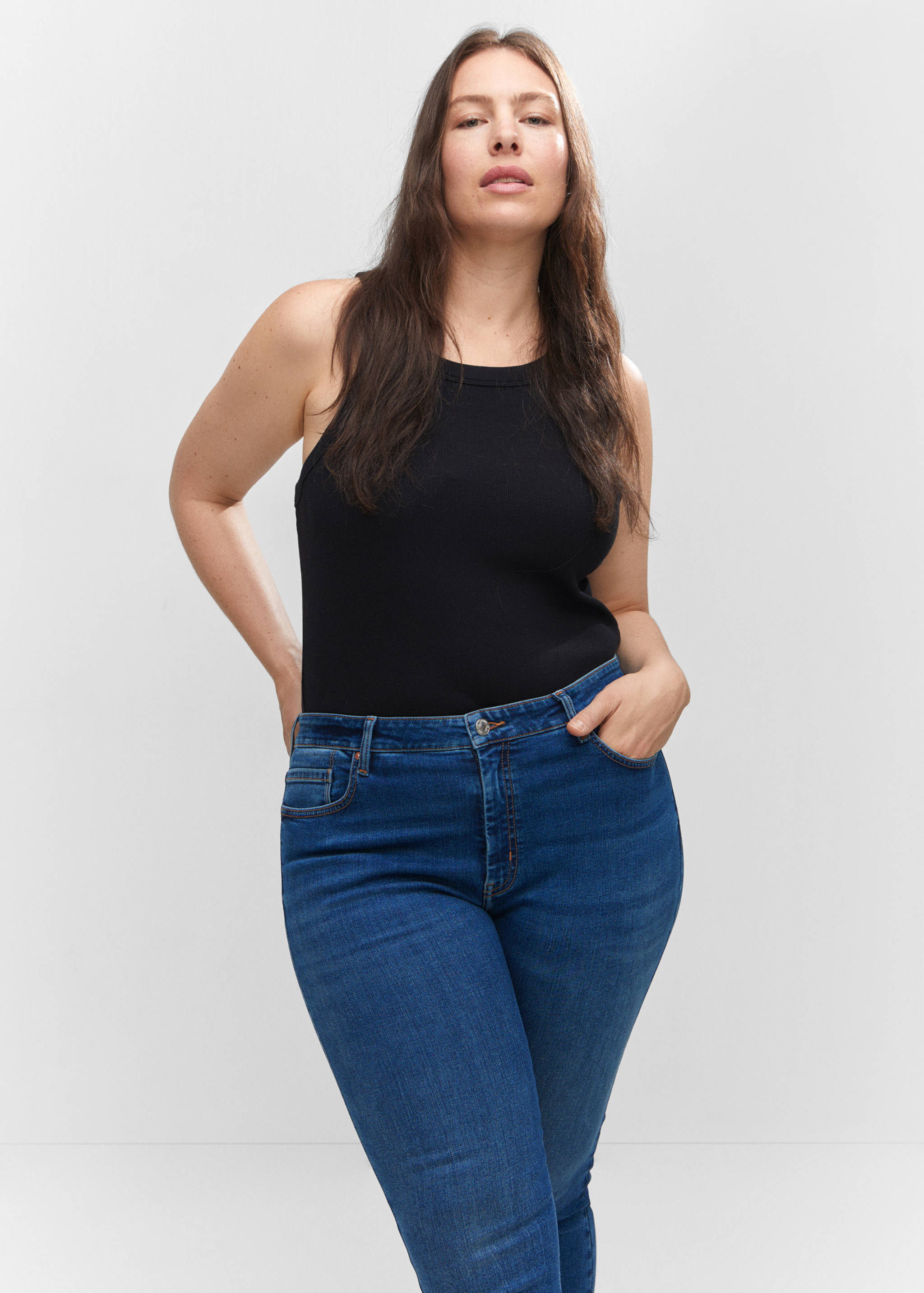 Skinny-Jeans in Cropped-Länge - Detail des Artikels 5
