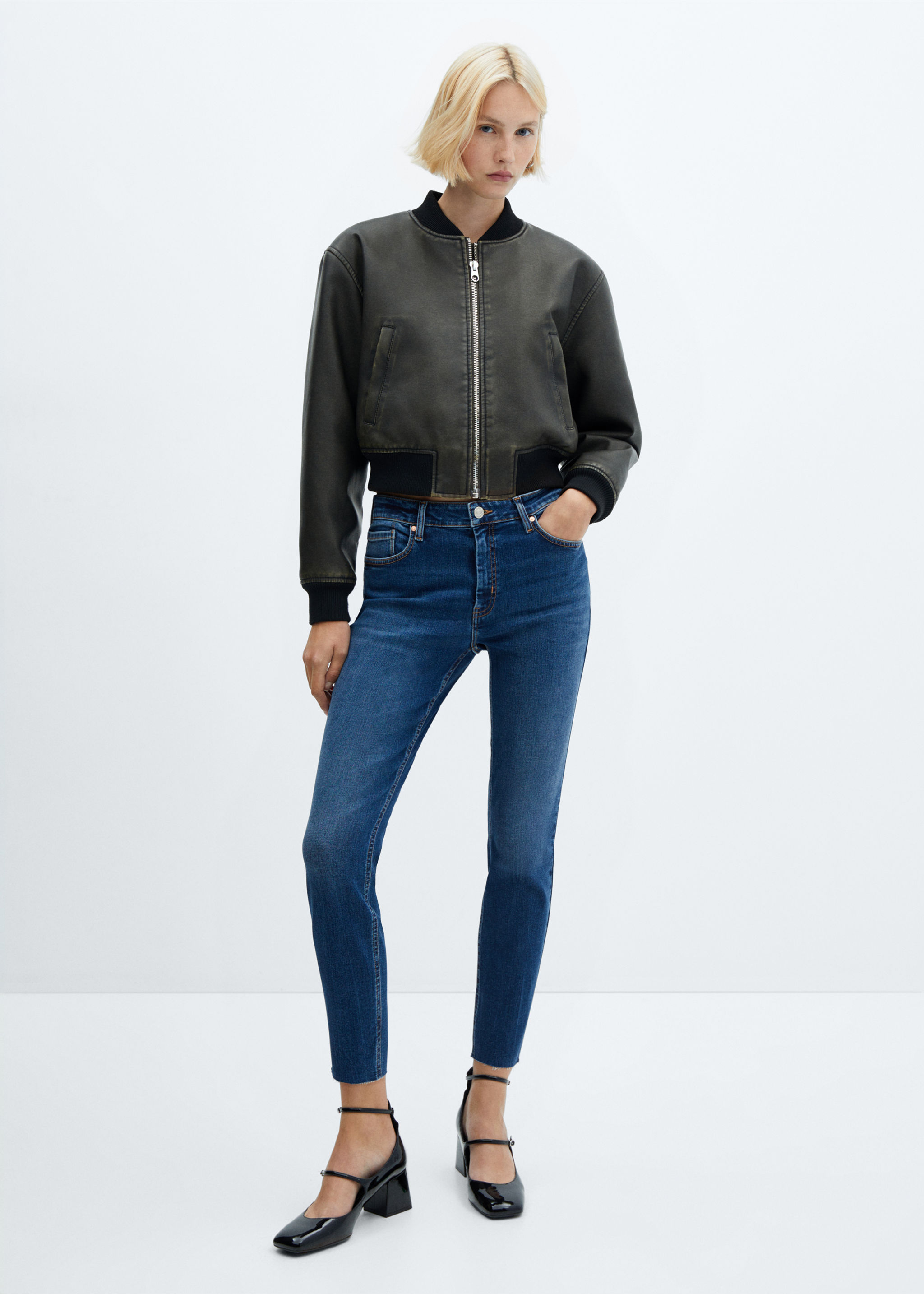 Skinny crop jeans - Overzichtstekening