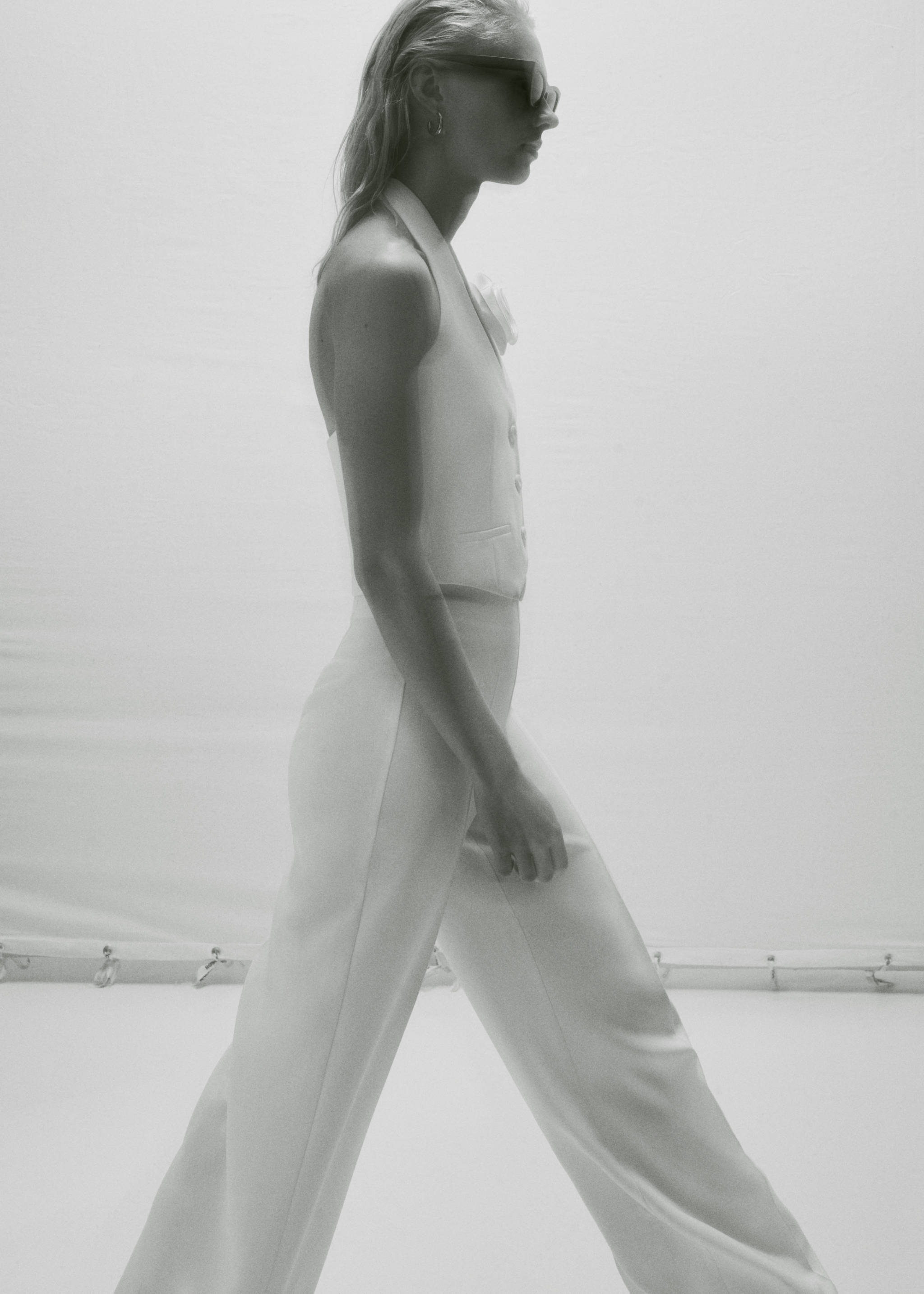 Pantalons palazzo tir alt - Detall de l'article 9