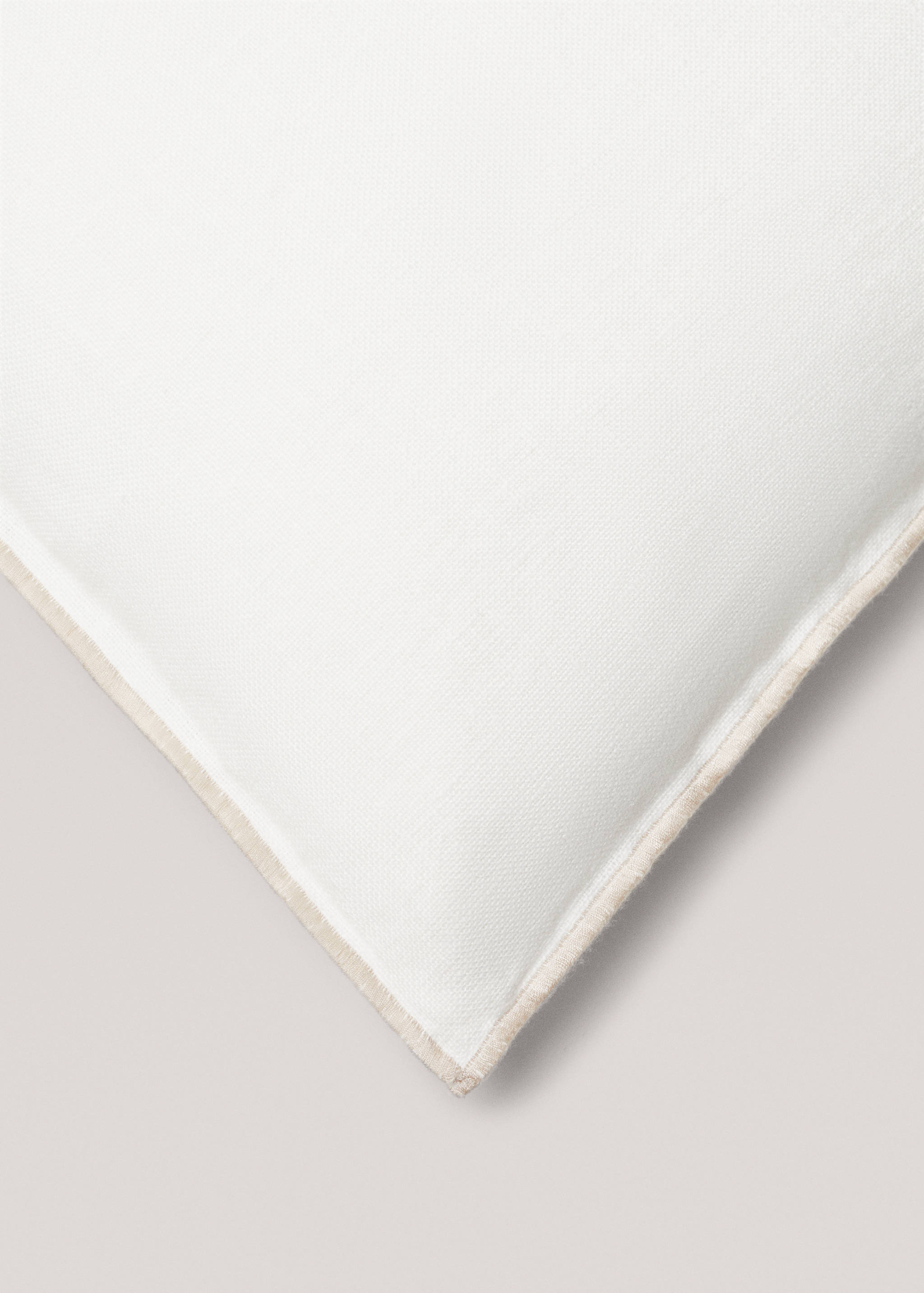 100% linen cushion case 45x45cm - Details of the article 2